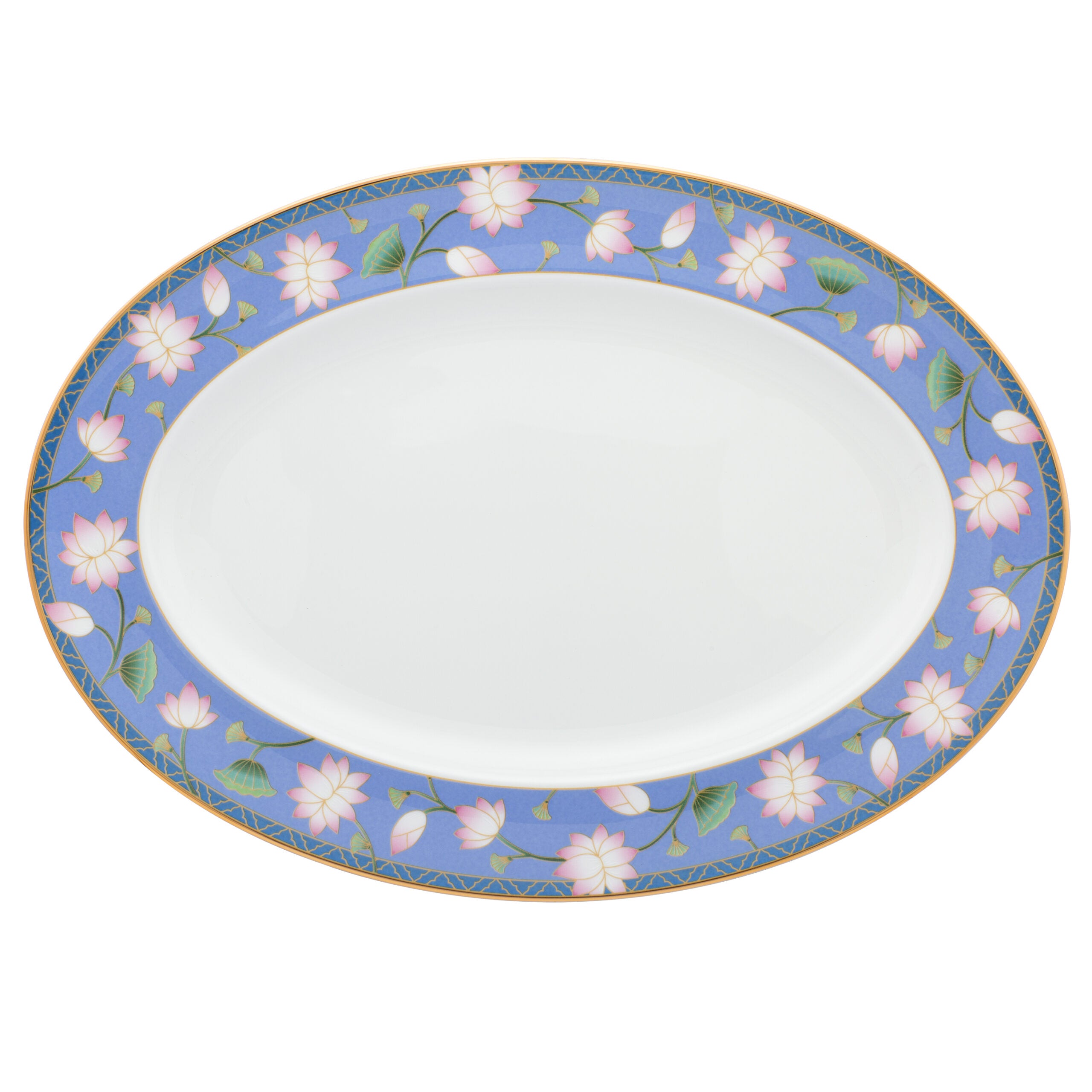 Noritake 47Pcs Dinner & Tea Set for 8 Person - Lotus Fountain