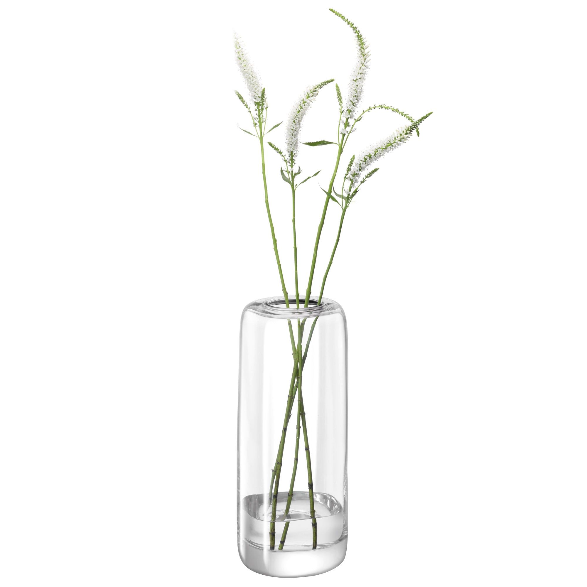 MELT VASE H34CM CLEAR