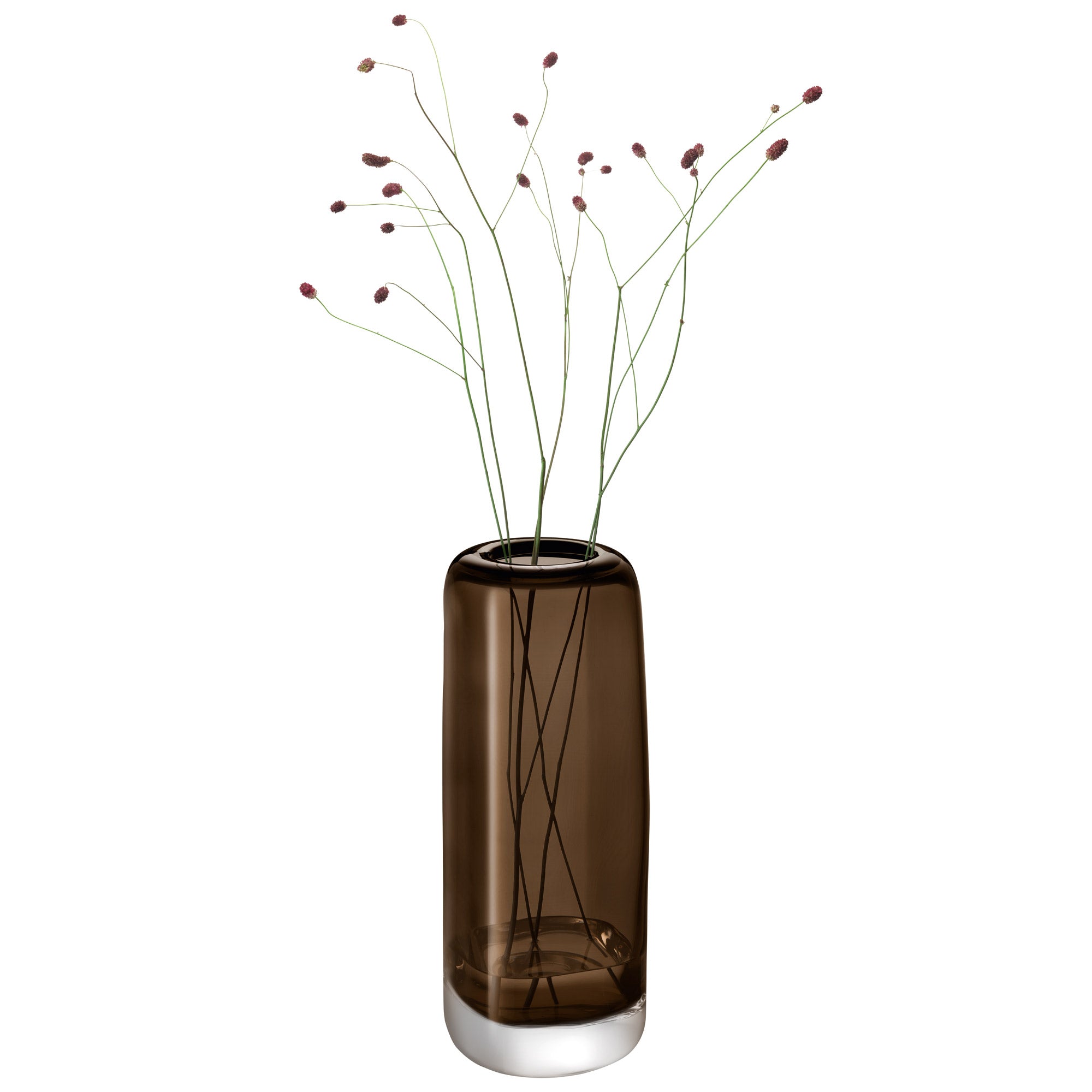 Melt Vase H34cm Mushroom Brown