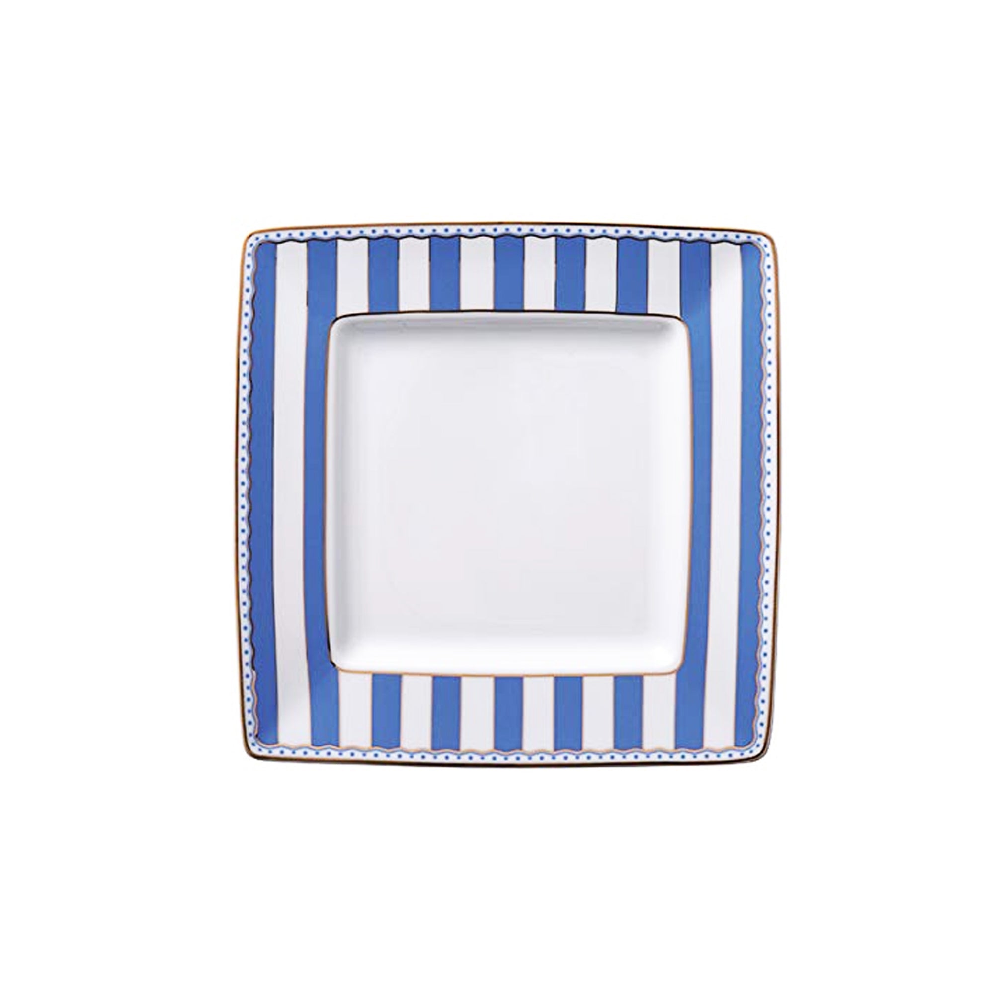 Noritake Carnivale Blue Square Plate 27Cm