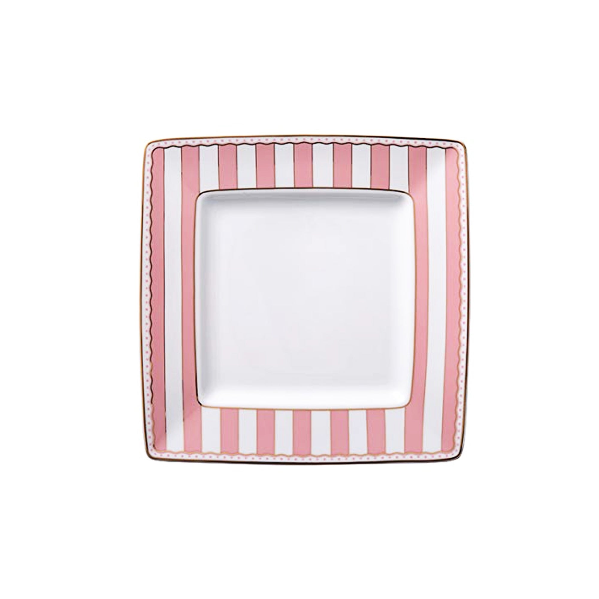 Noritake Carnivale Pink Square Plate 27Cm
