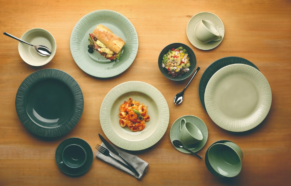 Noritake Soup Plate 23.0Cm-Conifere Ash