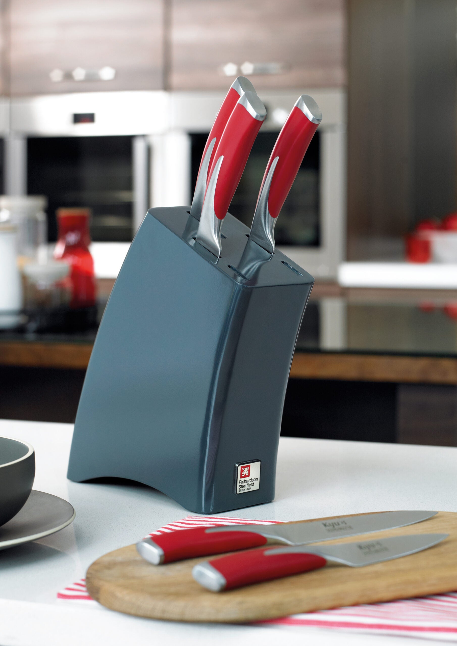 Richardson Sheffield KYU 5Pcs Fire Knife Block Set