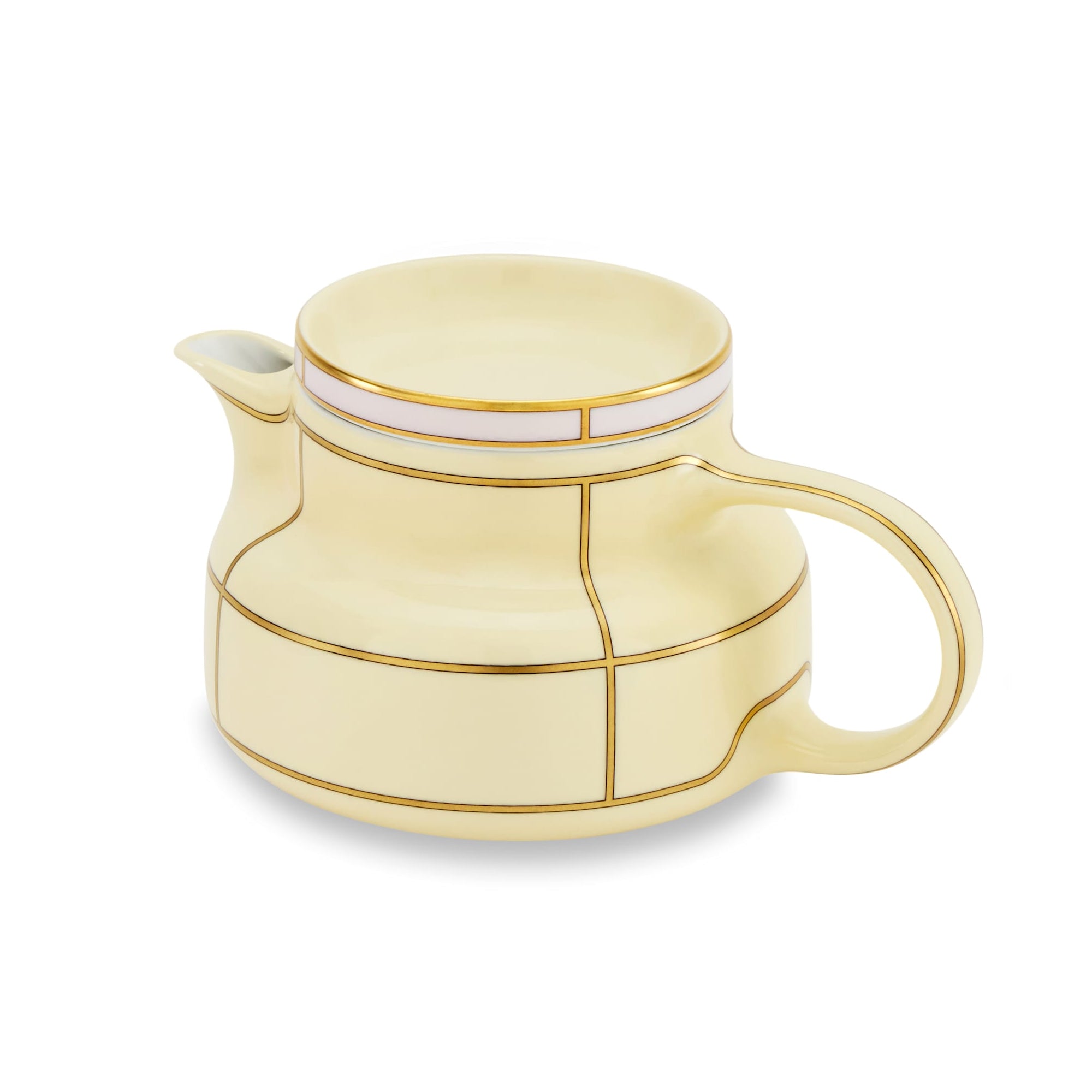 Ginori 1735 Teapot w/ Cover 770cc - Diva Giallo