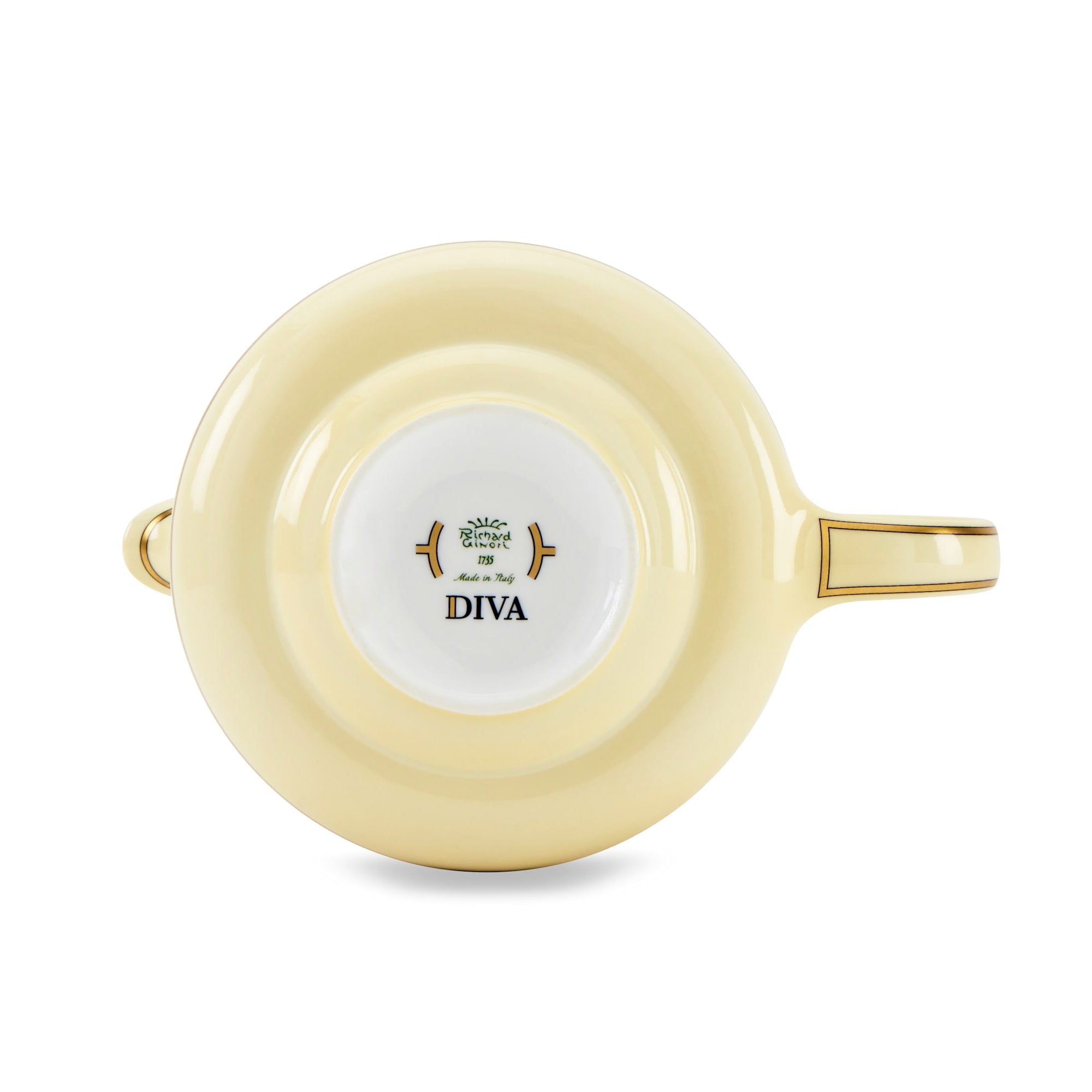Ginori 1735 Teapot w/ Cover 770cc - Diva Giallo