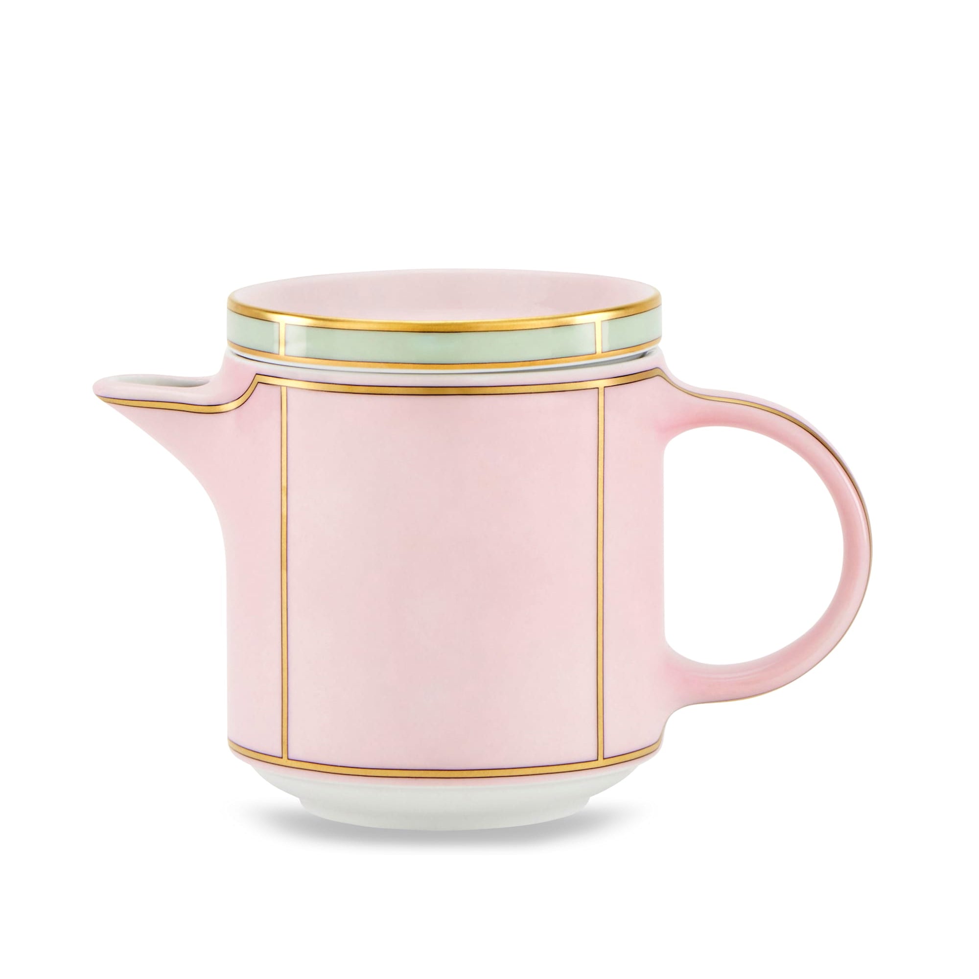 Ginori 1735 Coffeepot w/ Cover 500cc - Diva Rosa