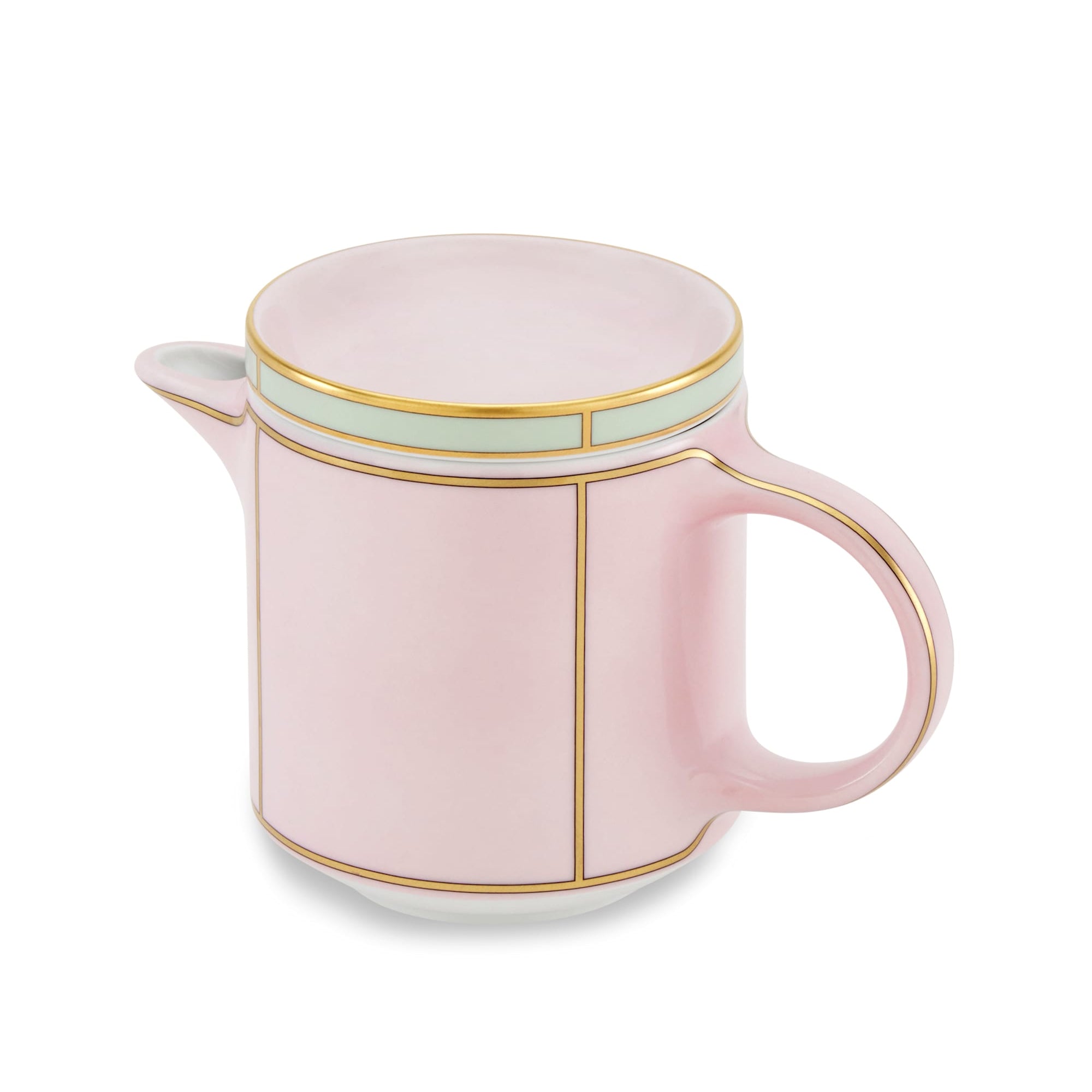 Ginori 1735 Coffeepot w/ Cover 500cc - Diva Rosa