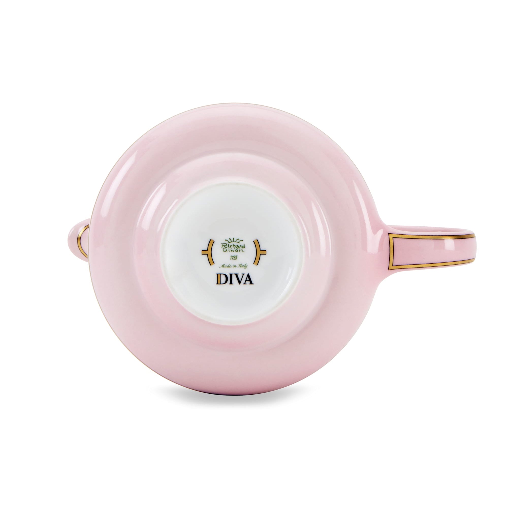 Ginori 1735 Teapot w/ Cover 770cc - Diva Rosa