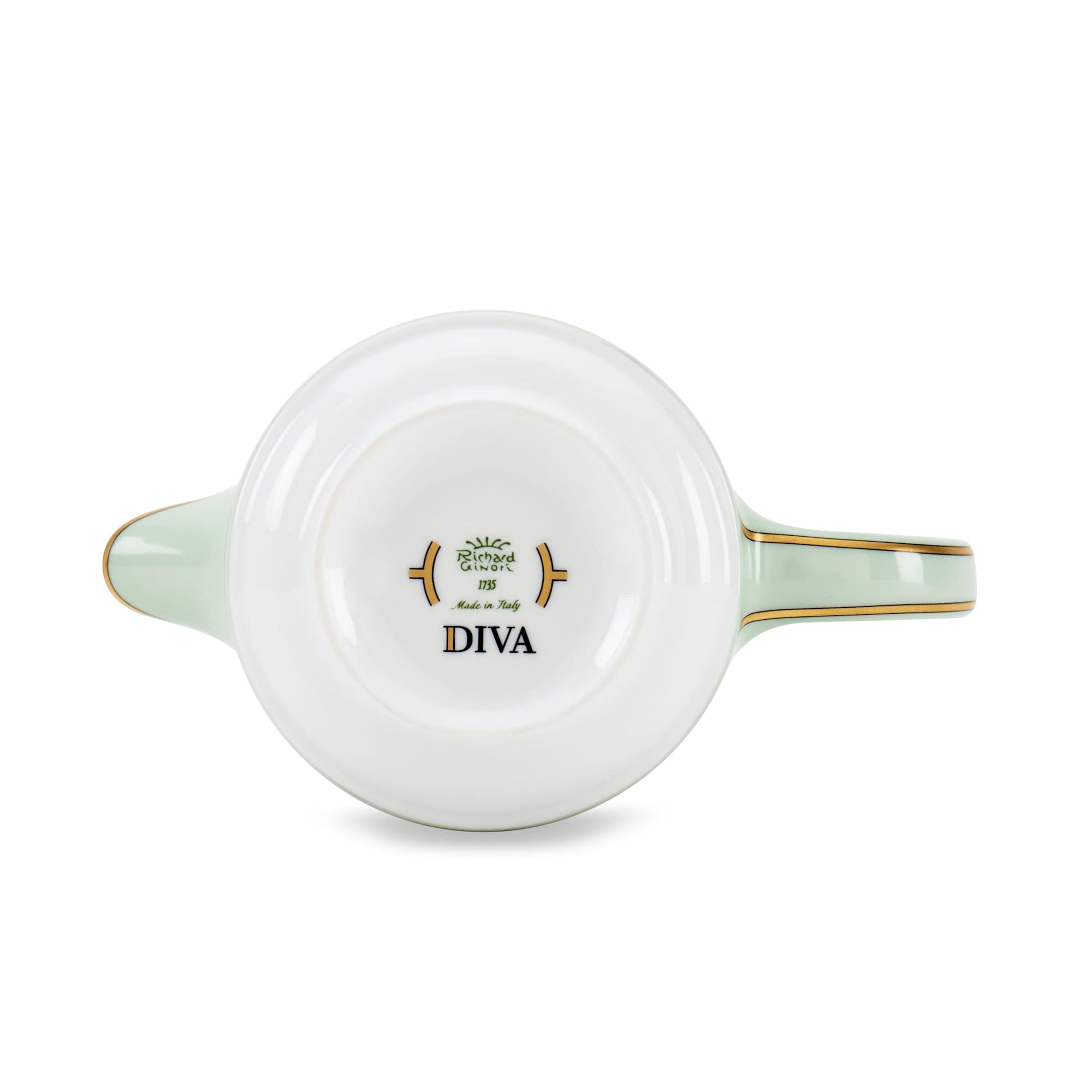 Ginori 1735 Coffeepot w/ Cover 500cc - Diva Verde