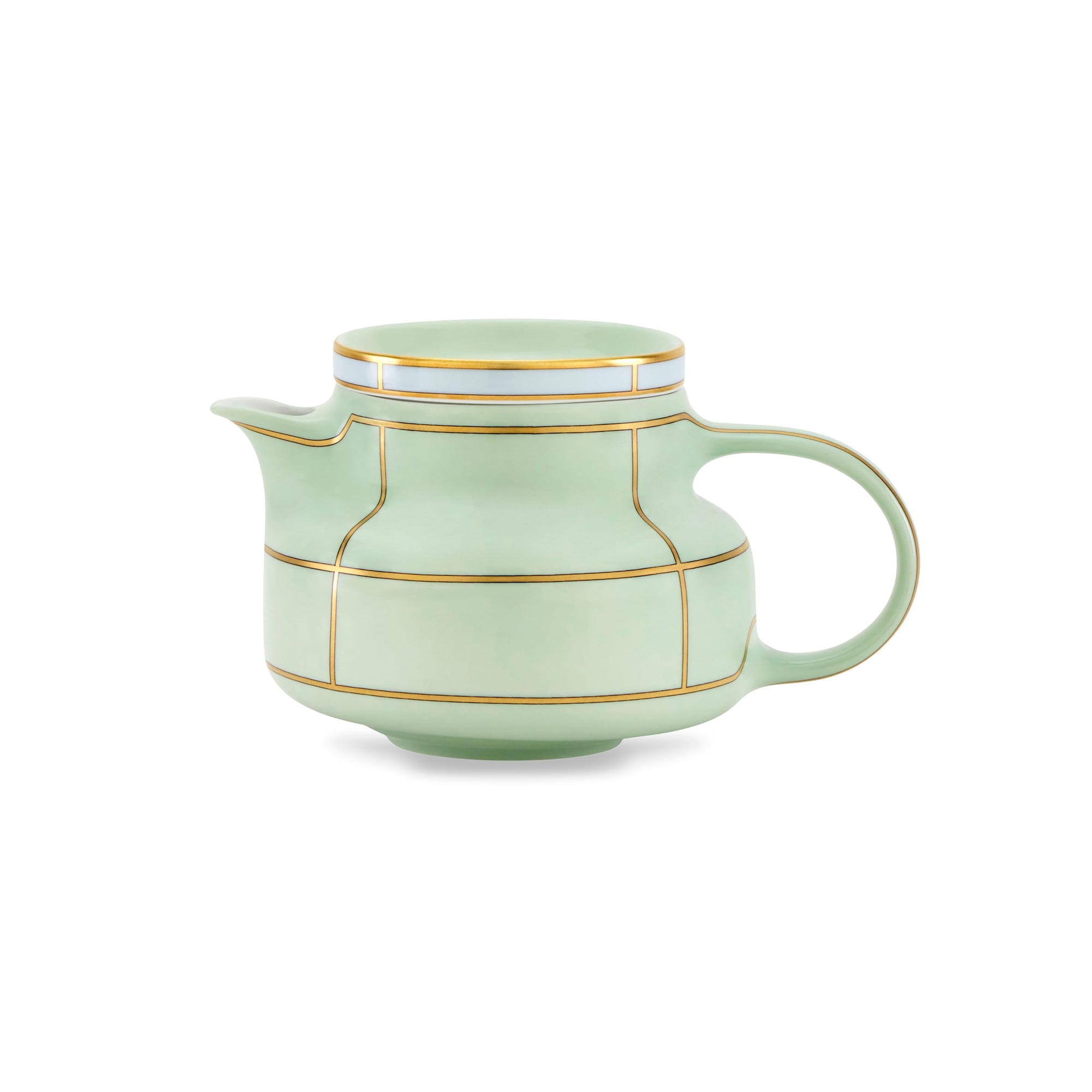 Ginori 1735 Teapot w/ Cover 770cc - Diva Verde