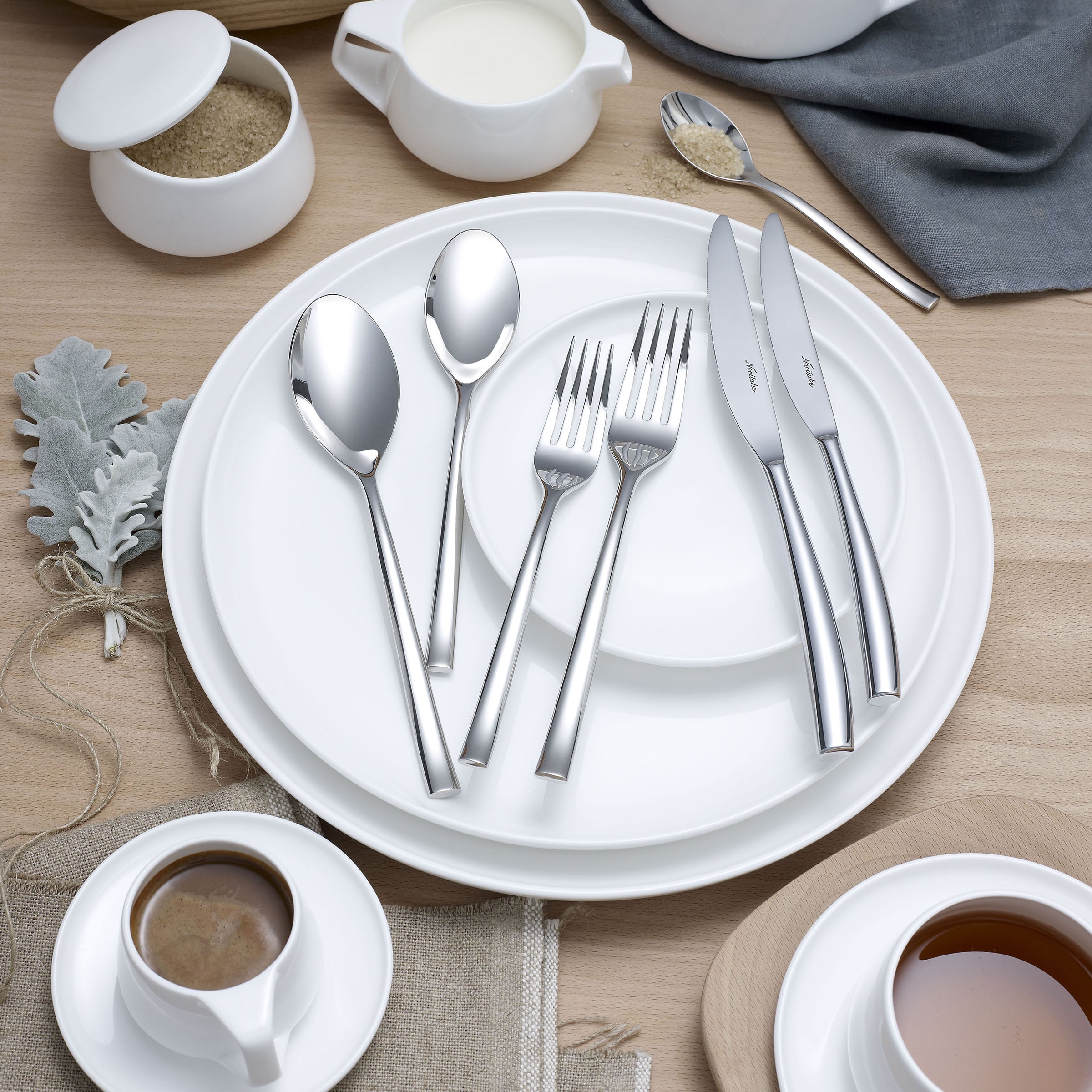 Noritake 56 Pc 18-10 S/S Cutlery Set - Rochefort