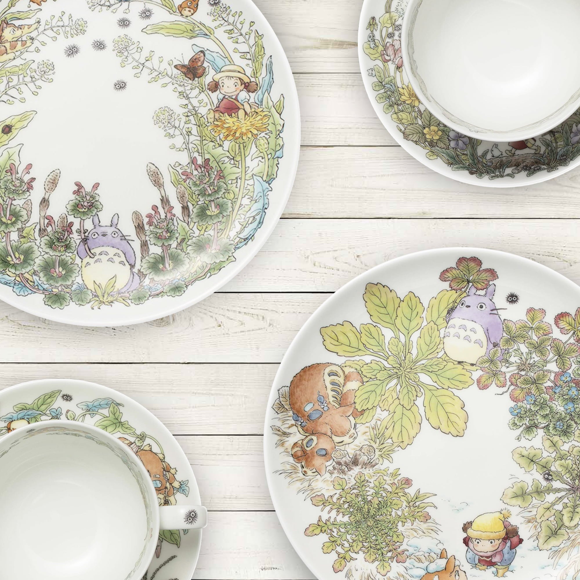 Noritake Cup And Saucer - "My Neighbor Totoro" © Studio Ghibli (May-Jun)