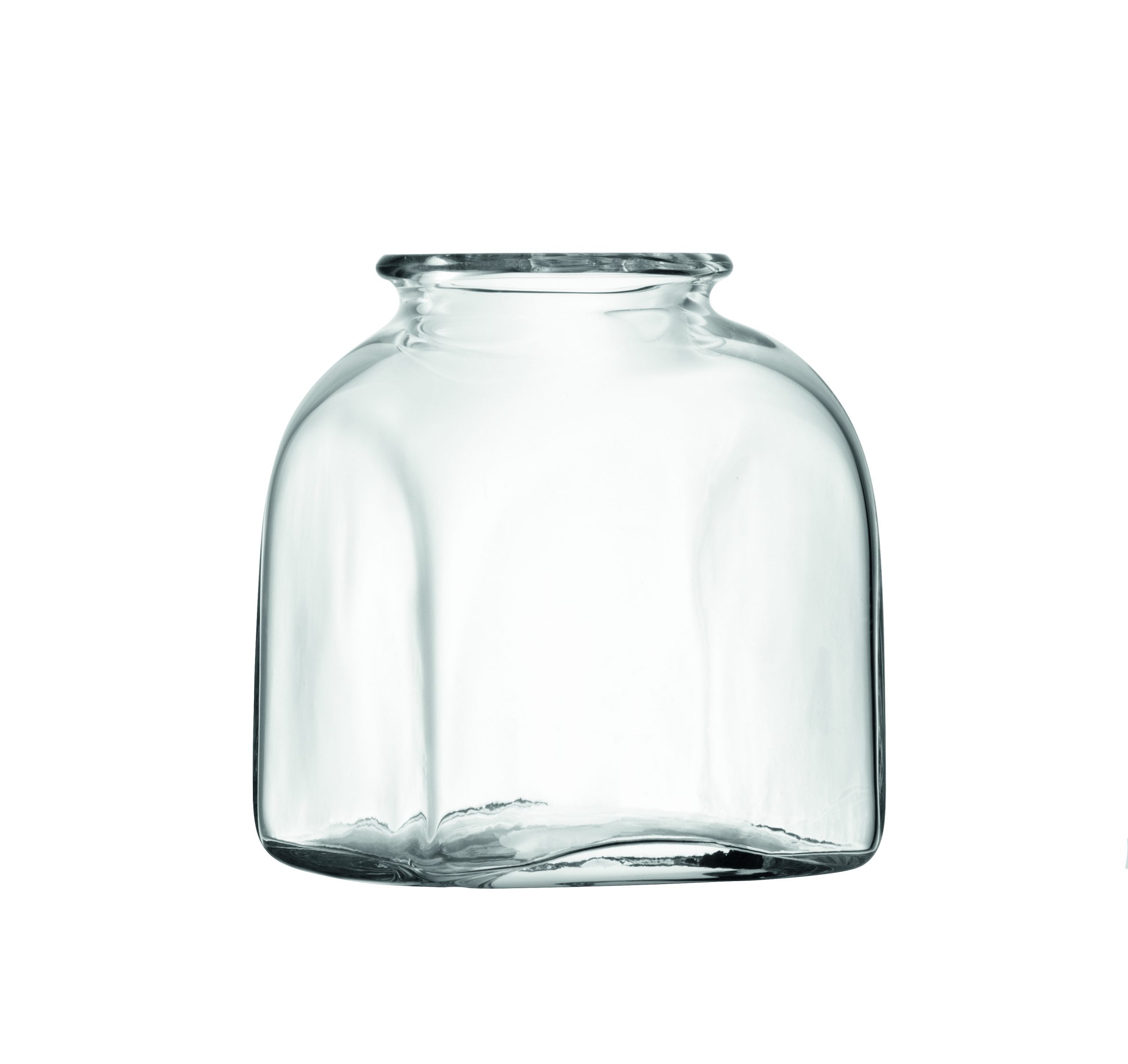 UMBERTO VASE H24CM CLEAR