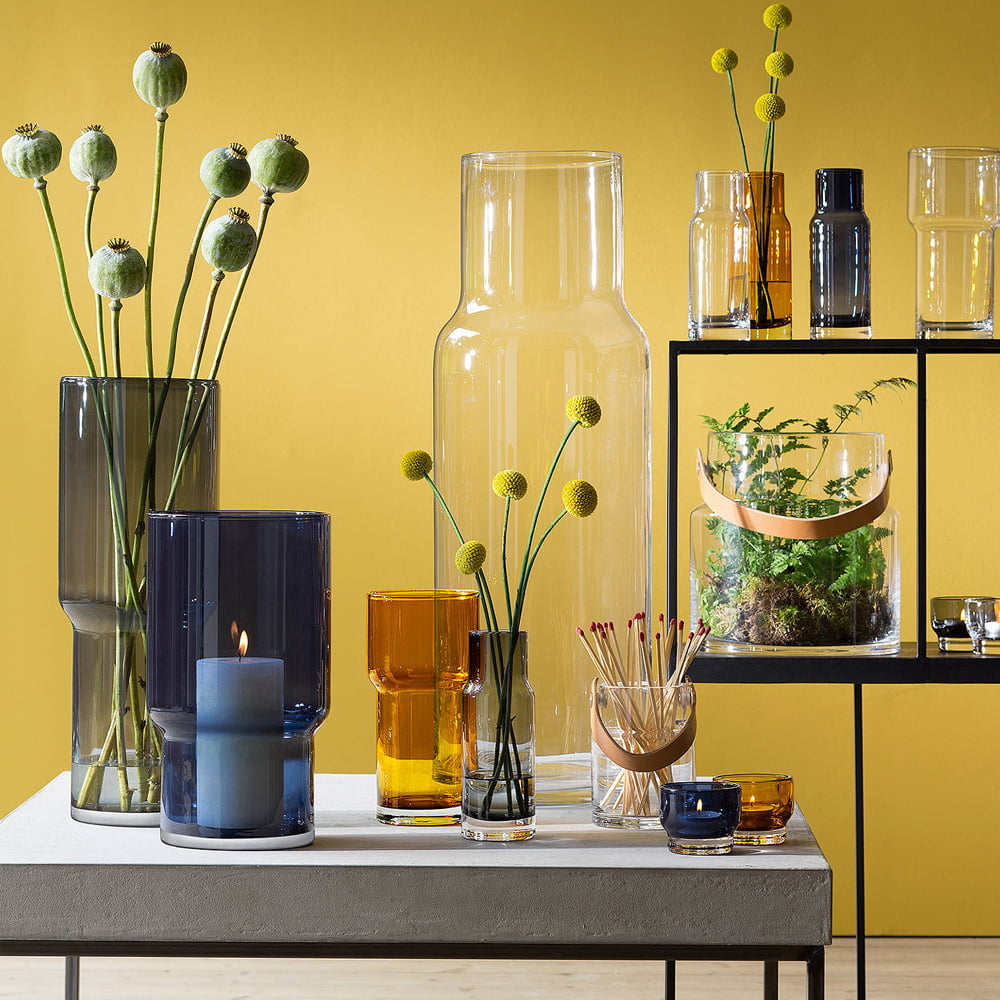 UTILITY VASE H42CM CLEAR