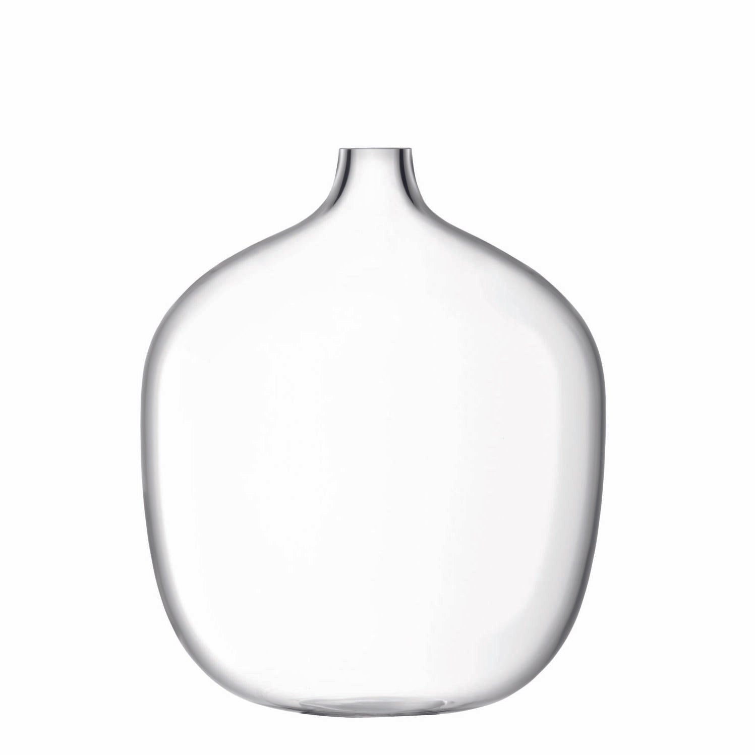 Vessel Vase H35cm Clear