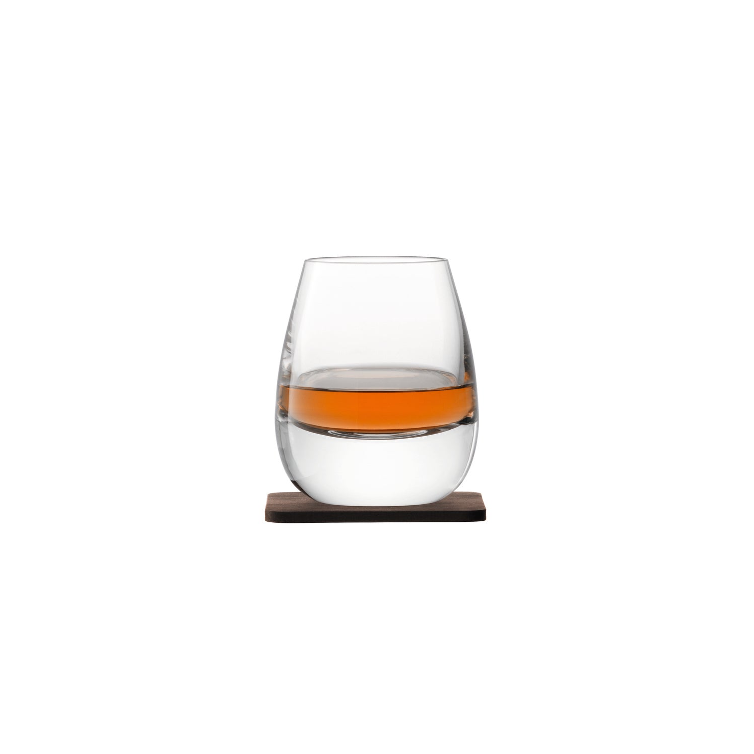 LSA International Whiskey Islay Connoisseur Set Clear & Walnut 44CM