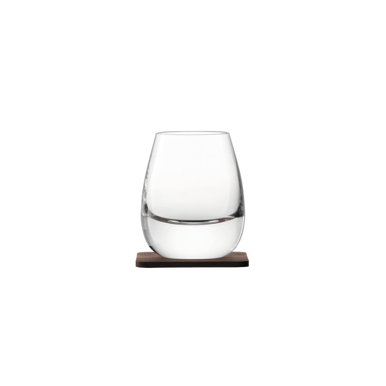 LSA International Whiskey Islay Connoisseur Set Clear & Walnut 44CM