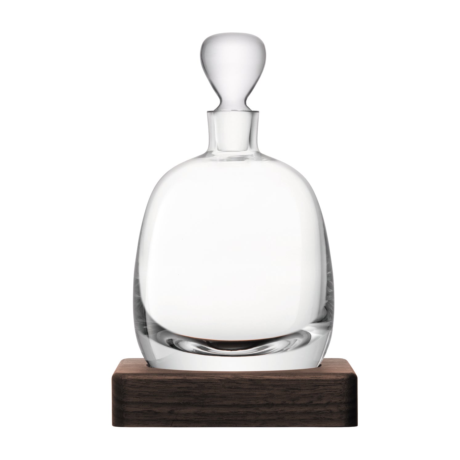 LSA International Whiskey Islay Connoisseur Set Clear & Walnut 44CM