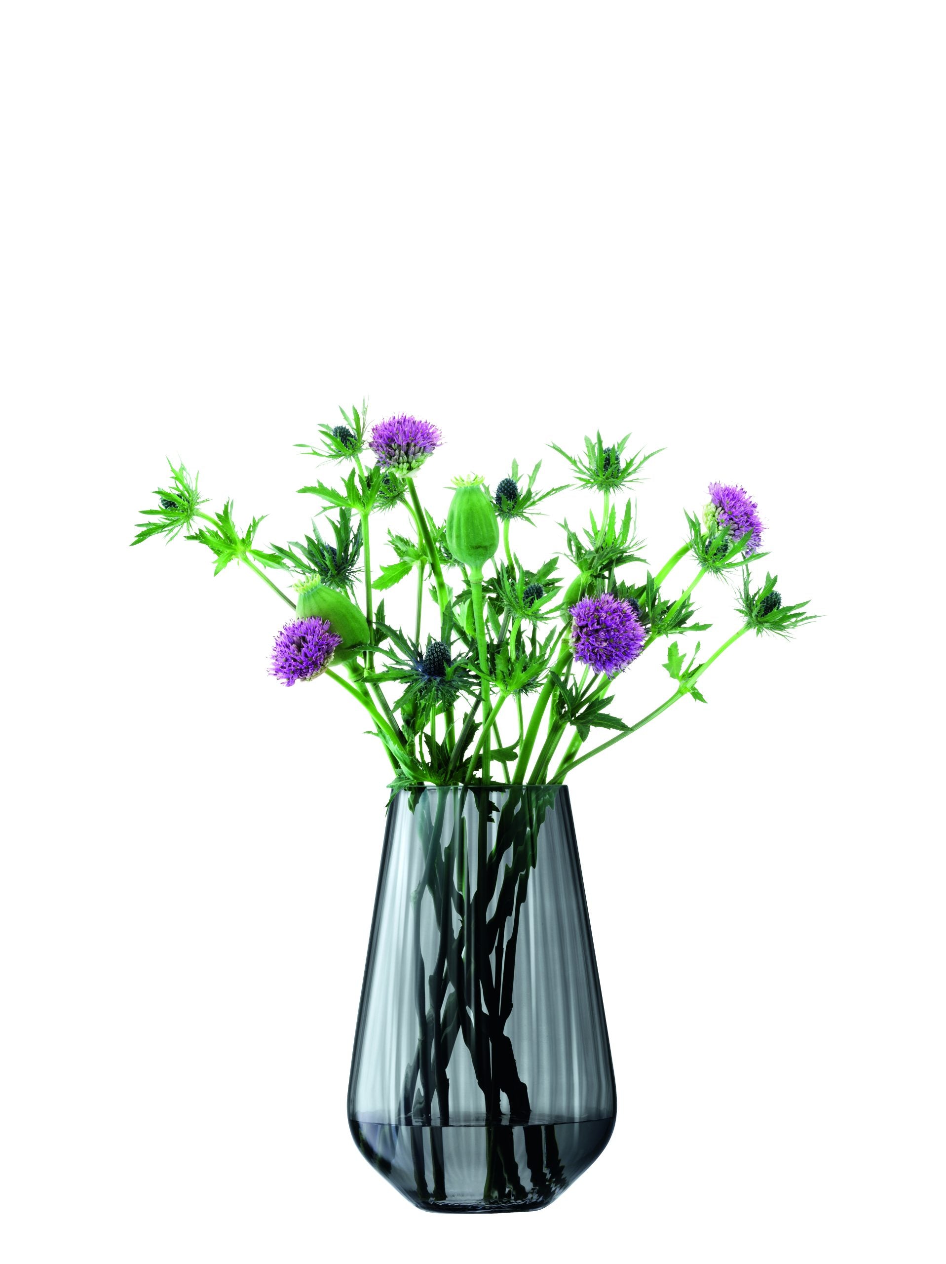 ZINC VASE H28CM SHEER ZINC