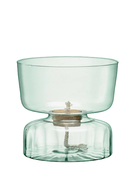 CANOPY SELF WATERING PLANTER H22CM CLEAR/PART OPTIC