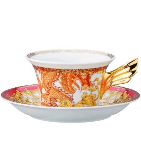 Cup & Saucer 4 Low-Versace Asian Dream