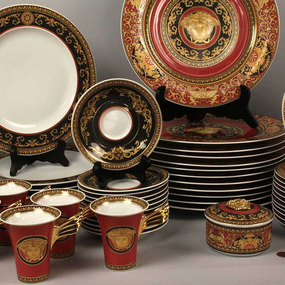 27CM PLATE-VERSACE MEDUSA