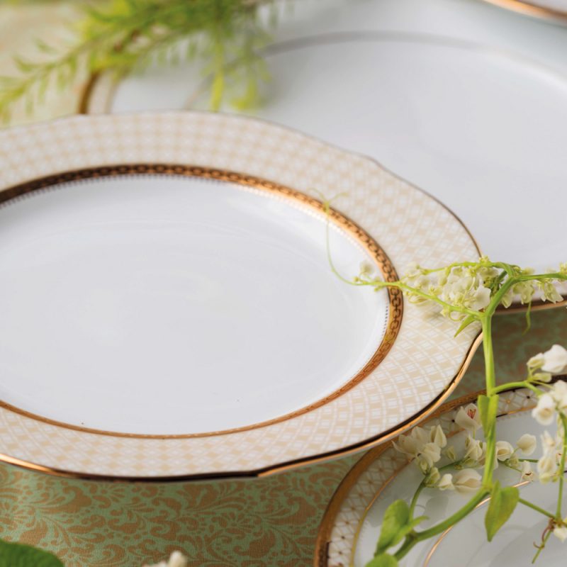 Noritake Pcs Dinner Set For Persons Rochester Gold Artelia