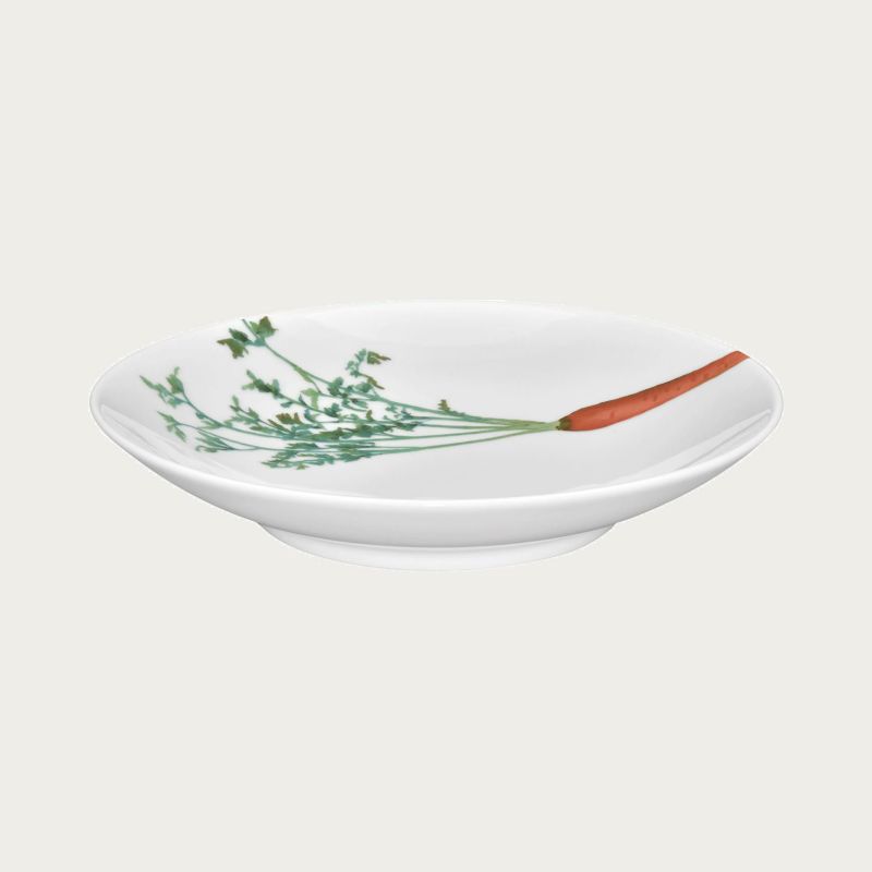 Noritake Coupe Deep Plate 23.4Cm-Kyoka Shunsai Carrot