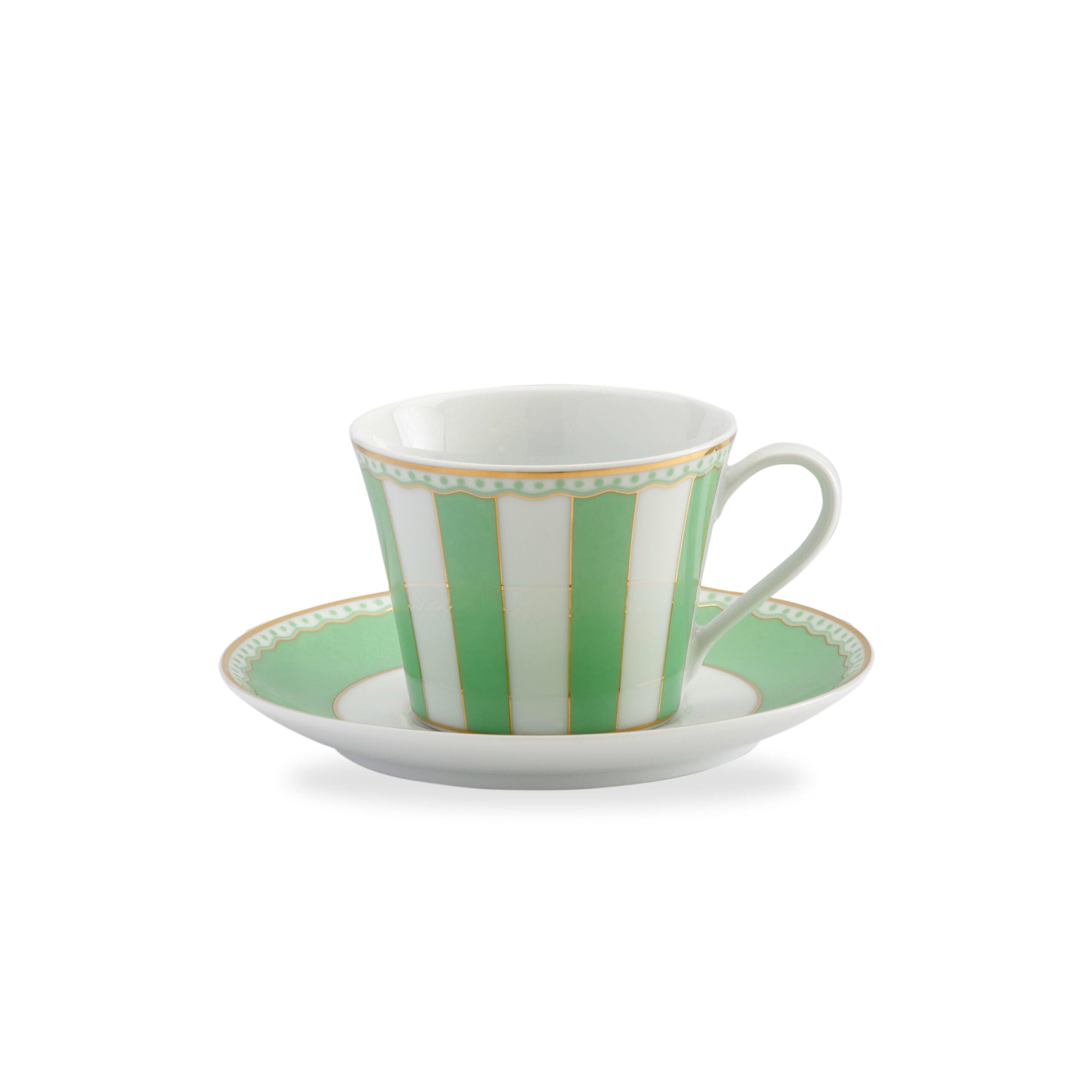 Noritake Carnivale Apple Green Tea Cup And Saucer