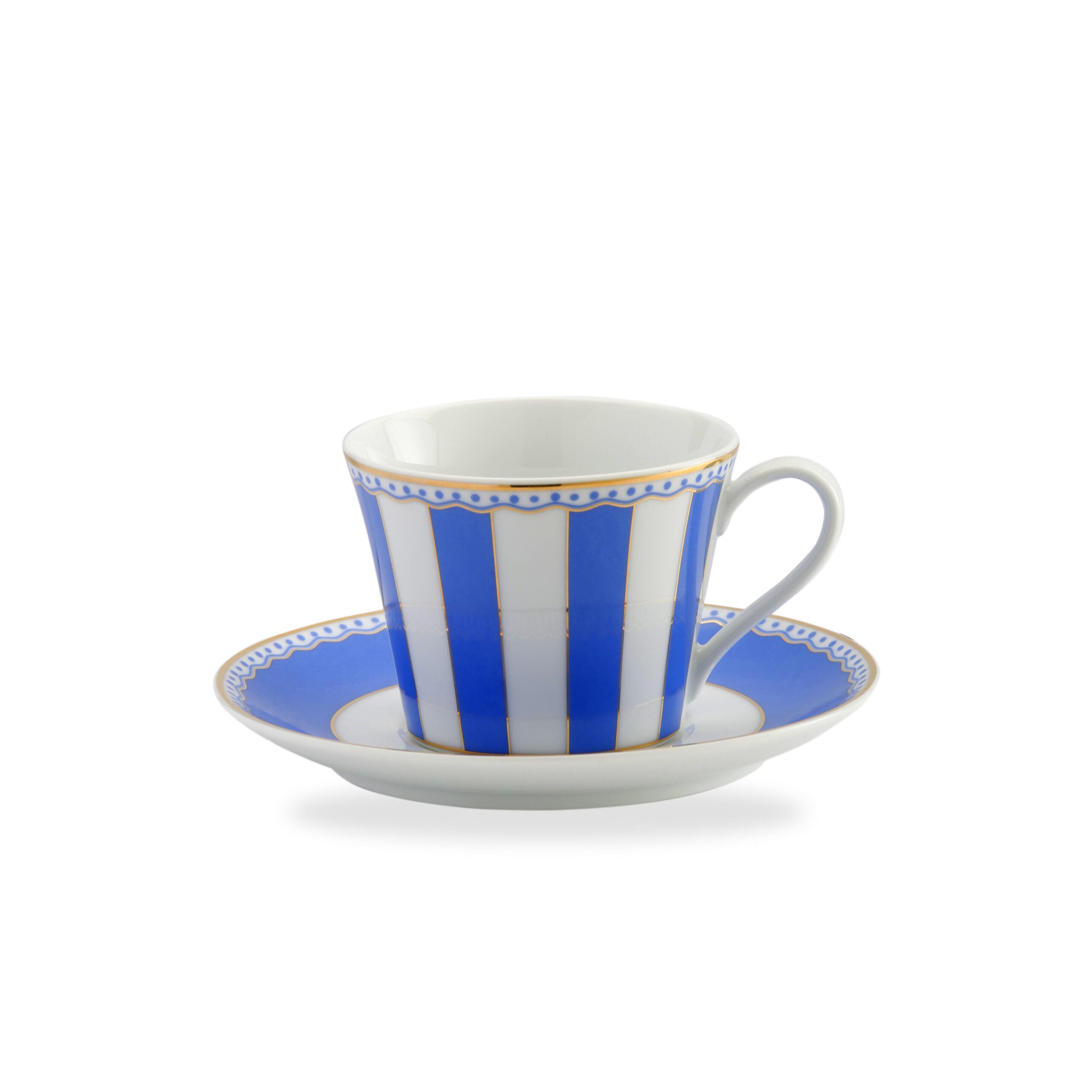 Noritake Carnivale Blue Tea Cup And Saucer