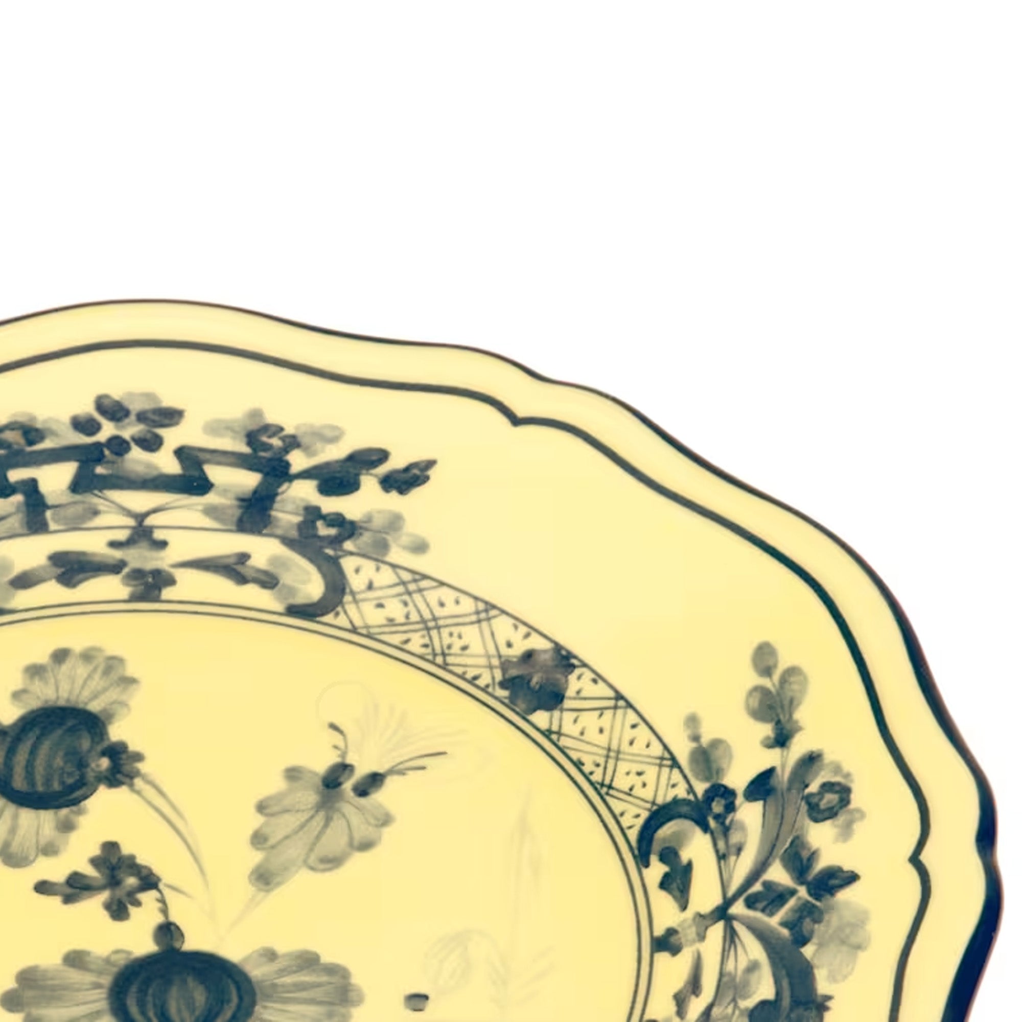 Ginori 1735 Flat Bread Plate 17cm - Oriente Italiano Citrino