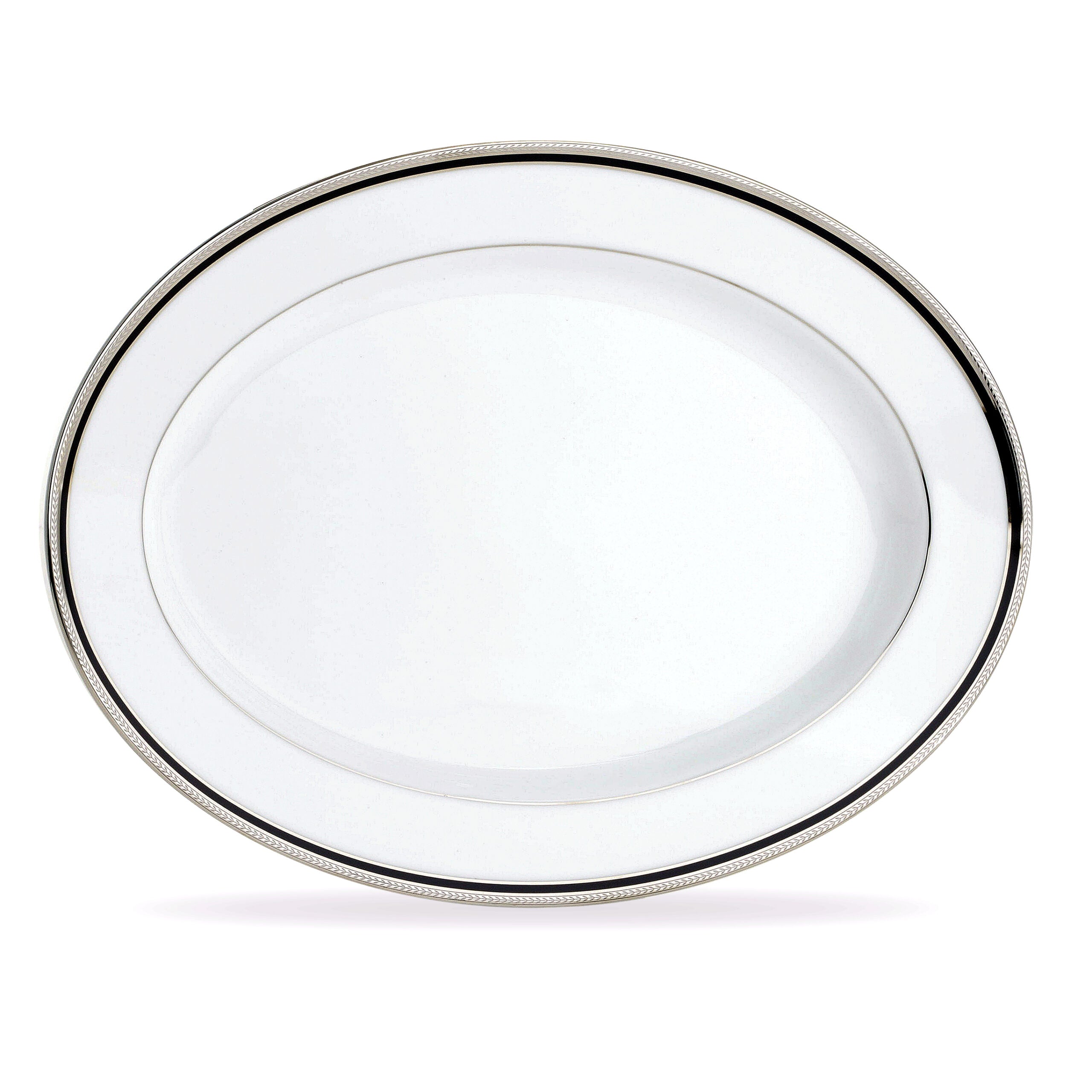 Noritake 96Pcs Dinner & Tea Set for 12 Person - Toorak Noir