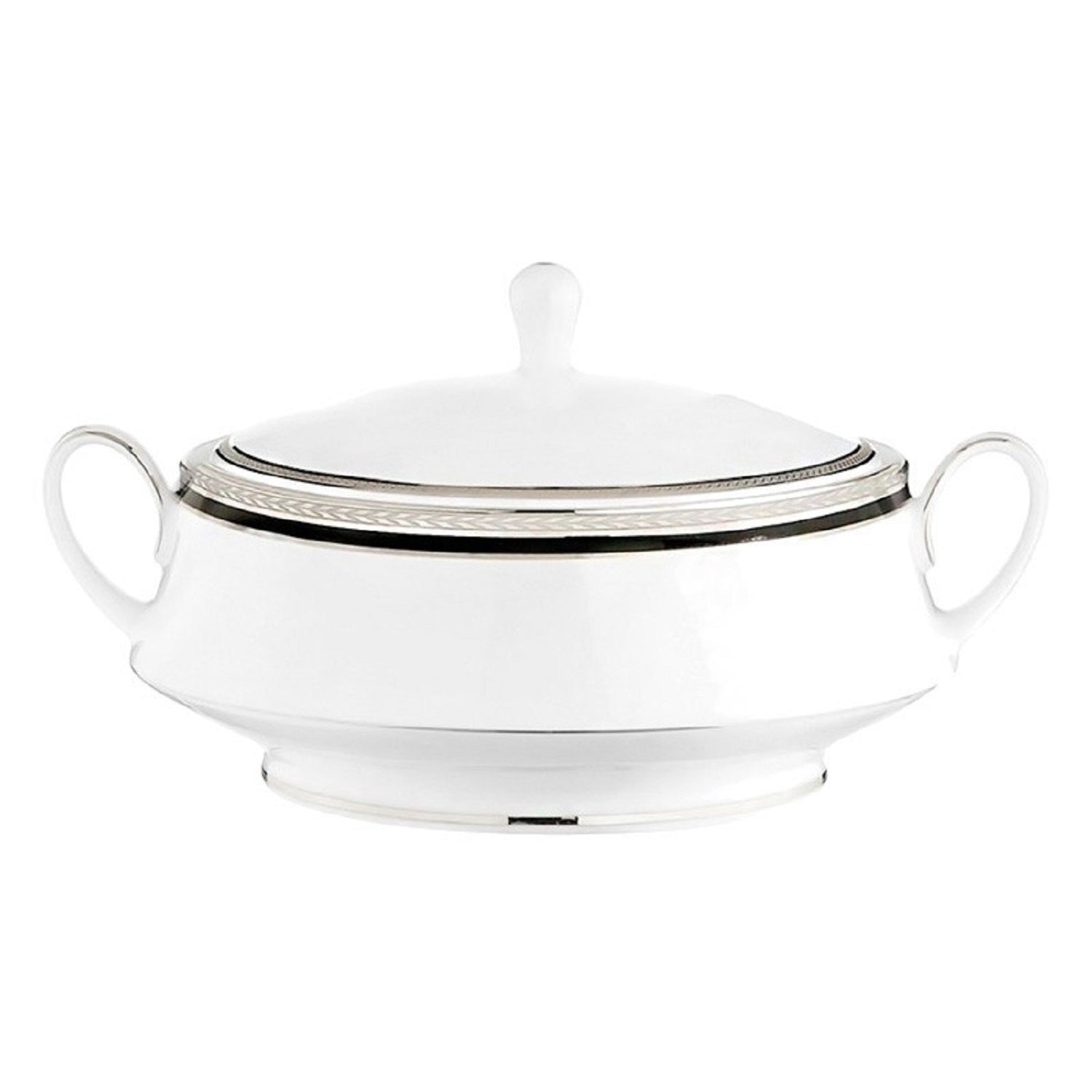 Noritake 96Pcs Dinner & Tea Set for 12 Person - Toorak Noir