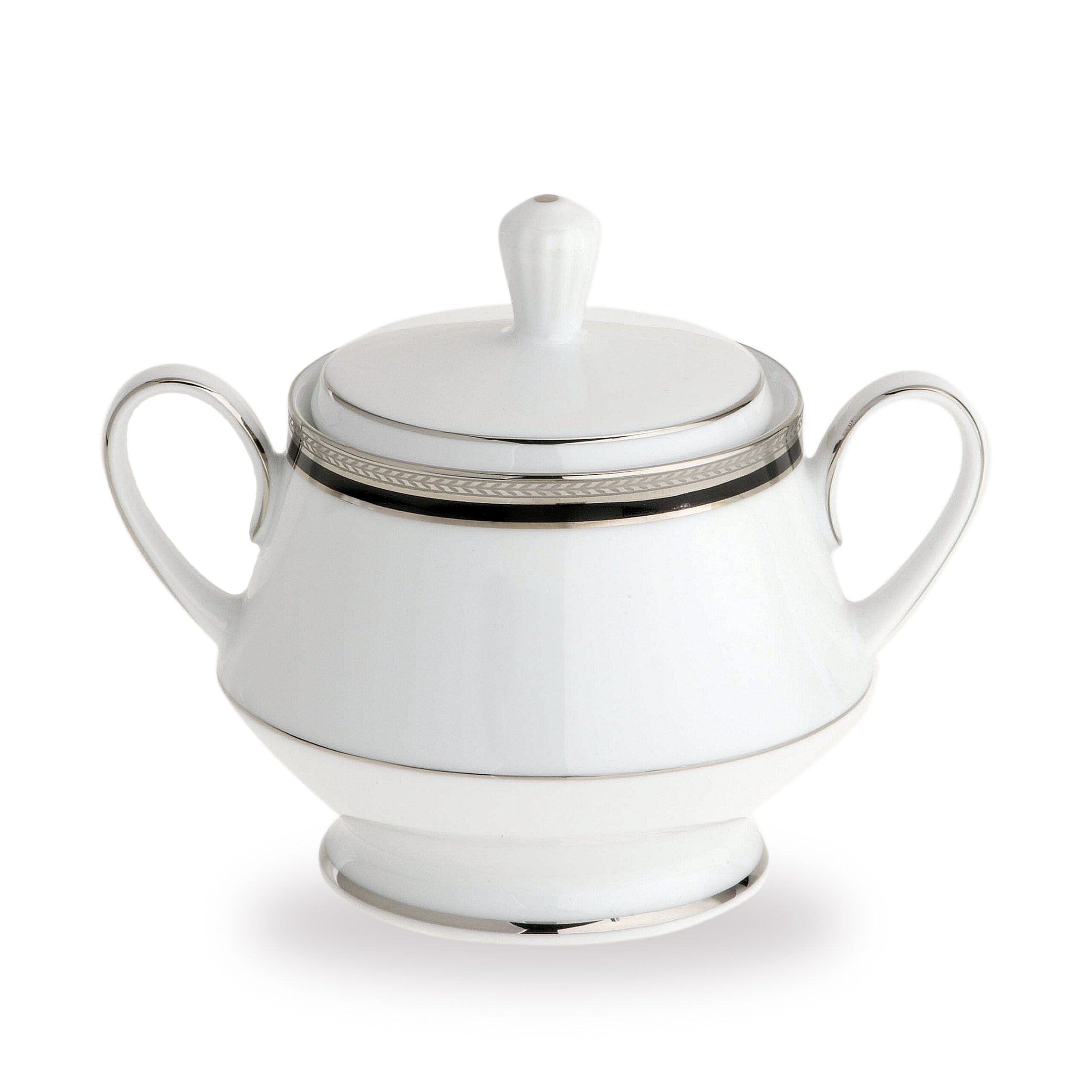 Noritake 96Pcs Dinner & Tea Set for 12 Person - Toorak Noir