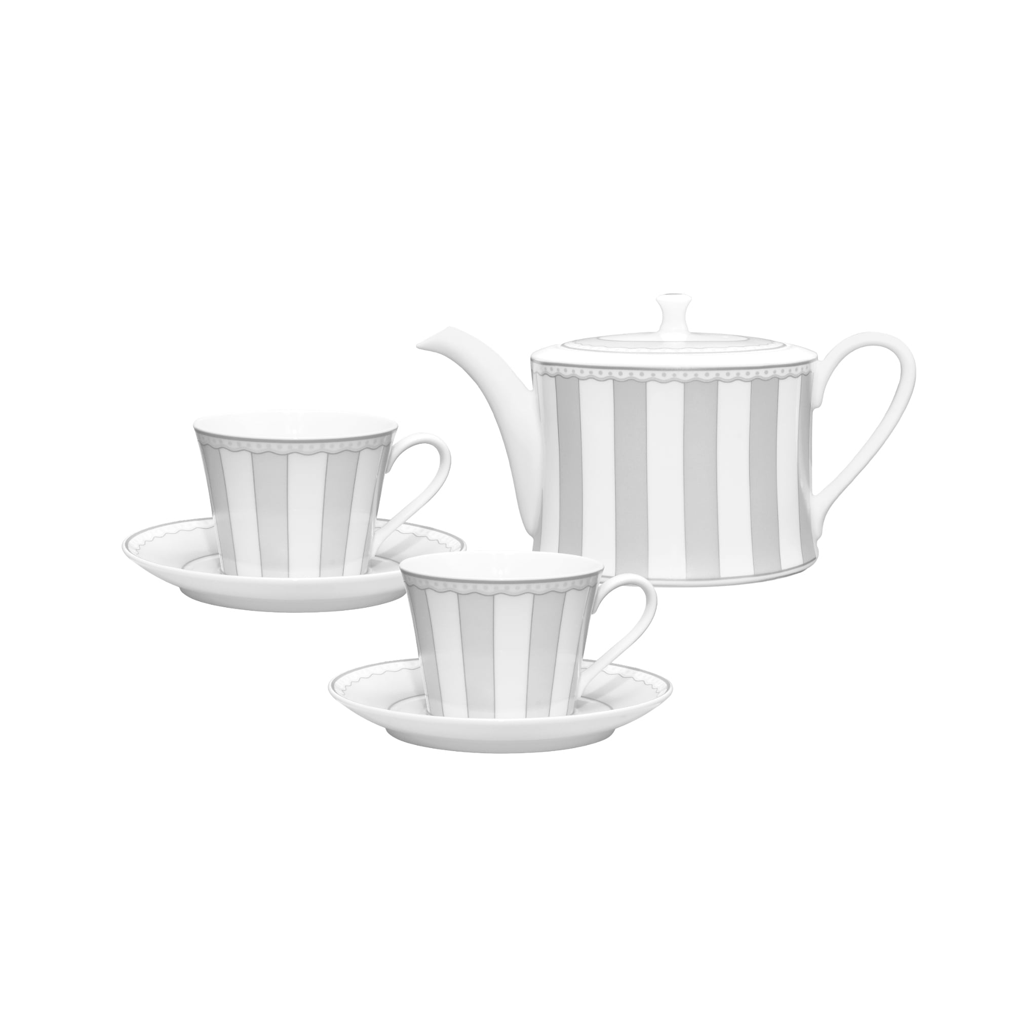 6PCS TEA FOR TWO-CARNIVAL MOONLIGHT