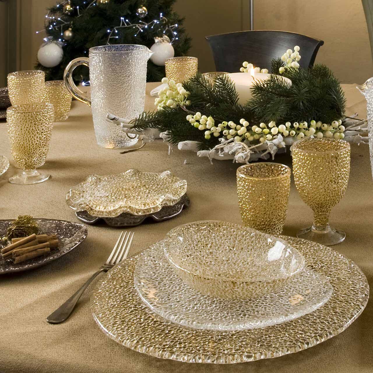 IVV Diamante Pasta Bowl 30cm Clear