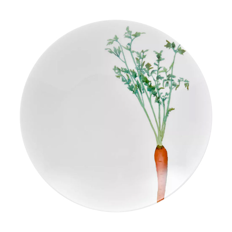 Noritake Coupe Deep Plate 23.4Cm-Kyoka Shunsai Carrot