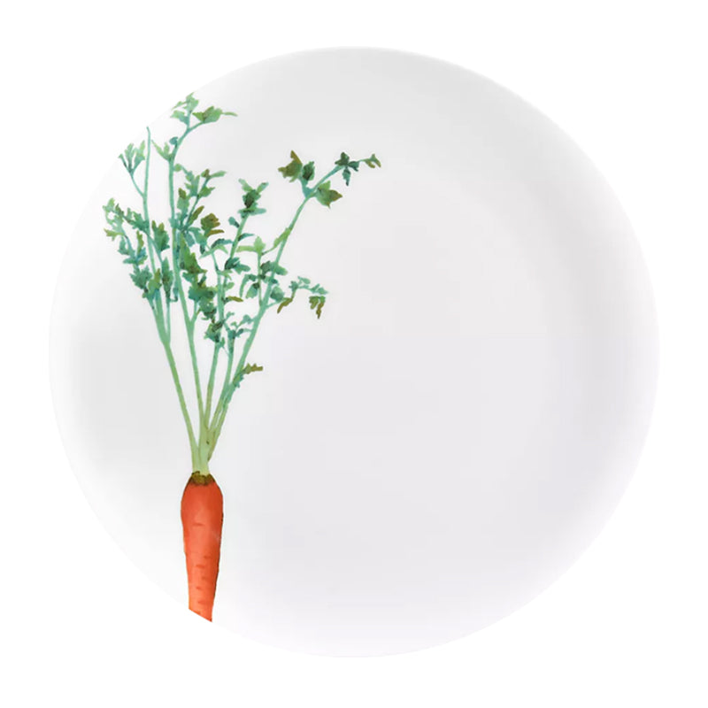 Noritake Coupe Plate 24.1Cm-Kyoka Shunsai Carrot