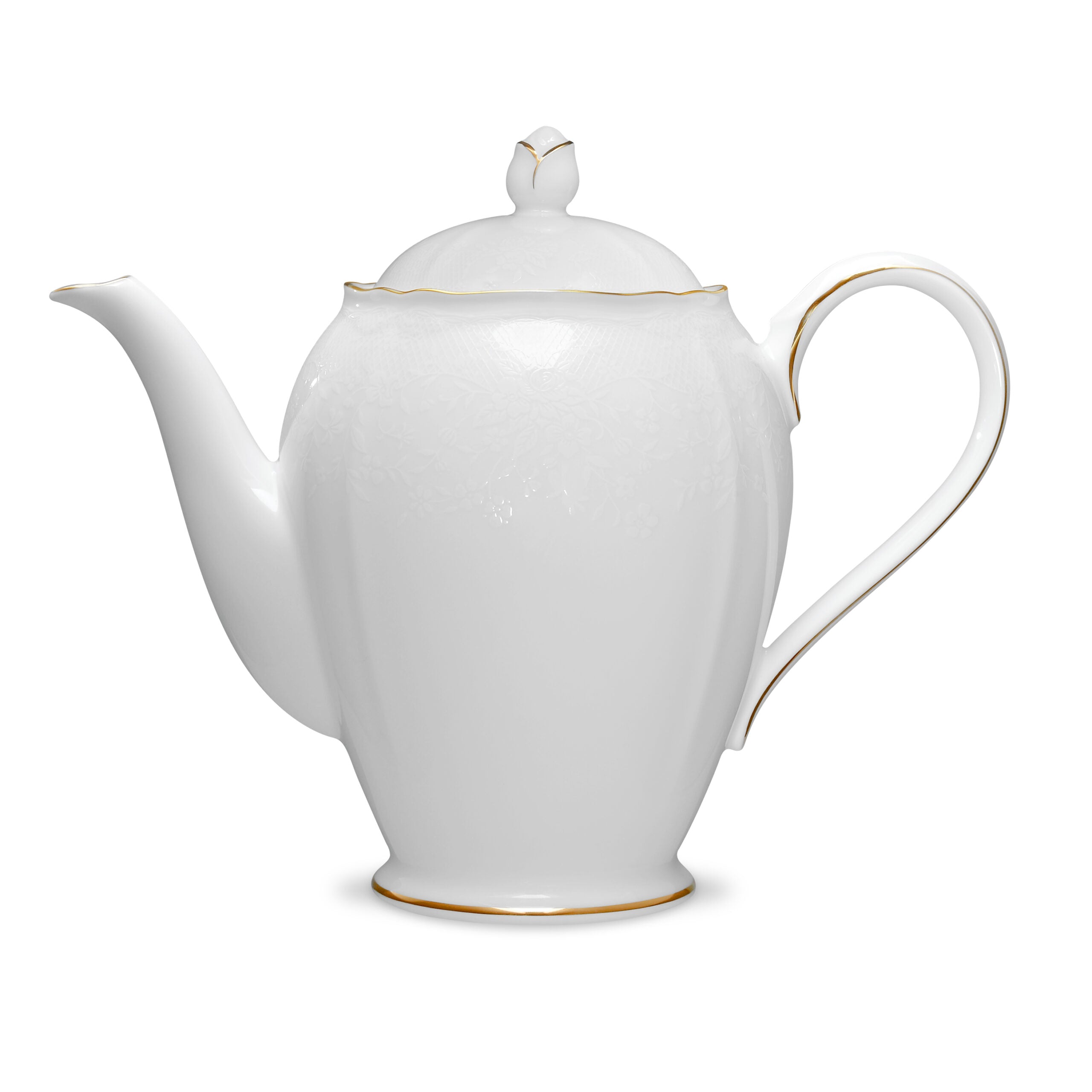 Noritake 23Pcs Tea Set For 6 Persons - Princess Bouquet Gold