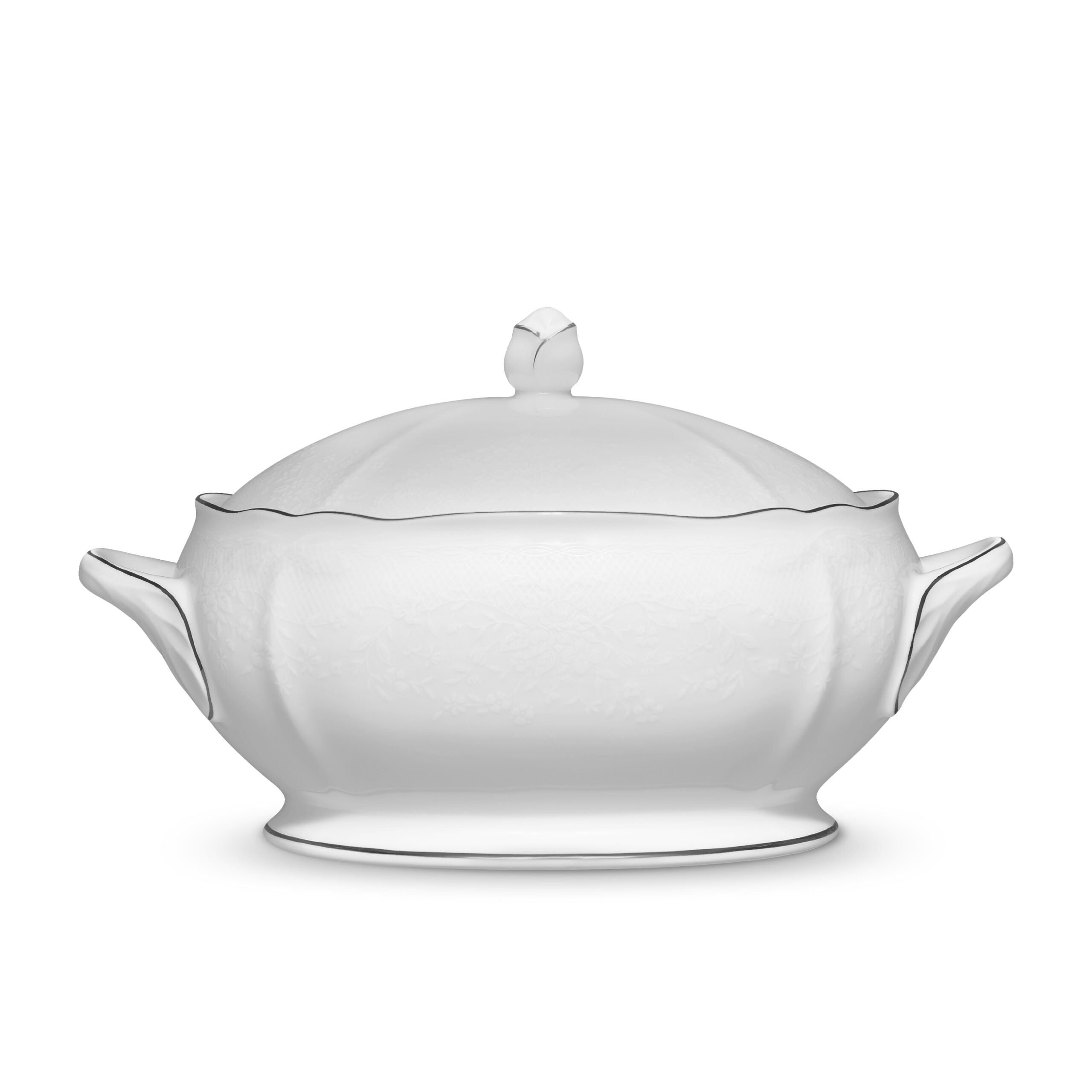 Noritake 96Pcs Dinner & Tea Set for 12 Person - Princess Bouquet