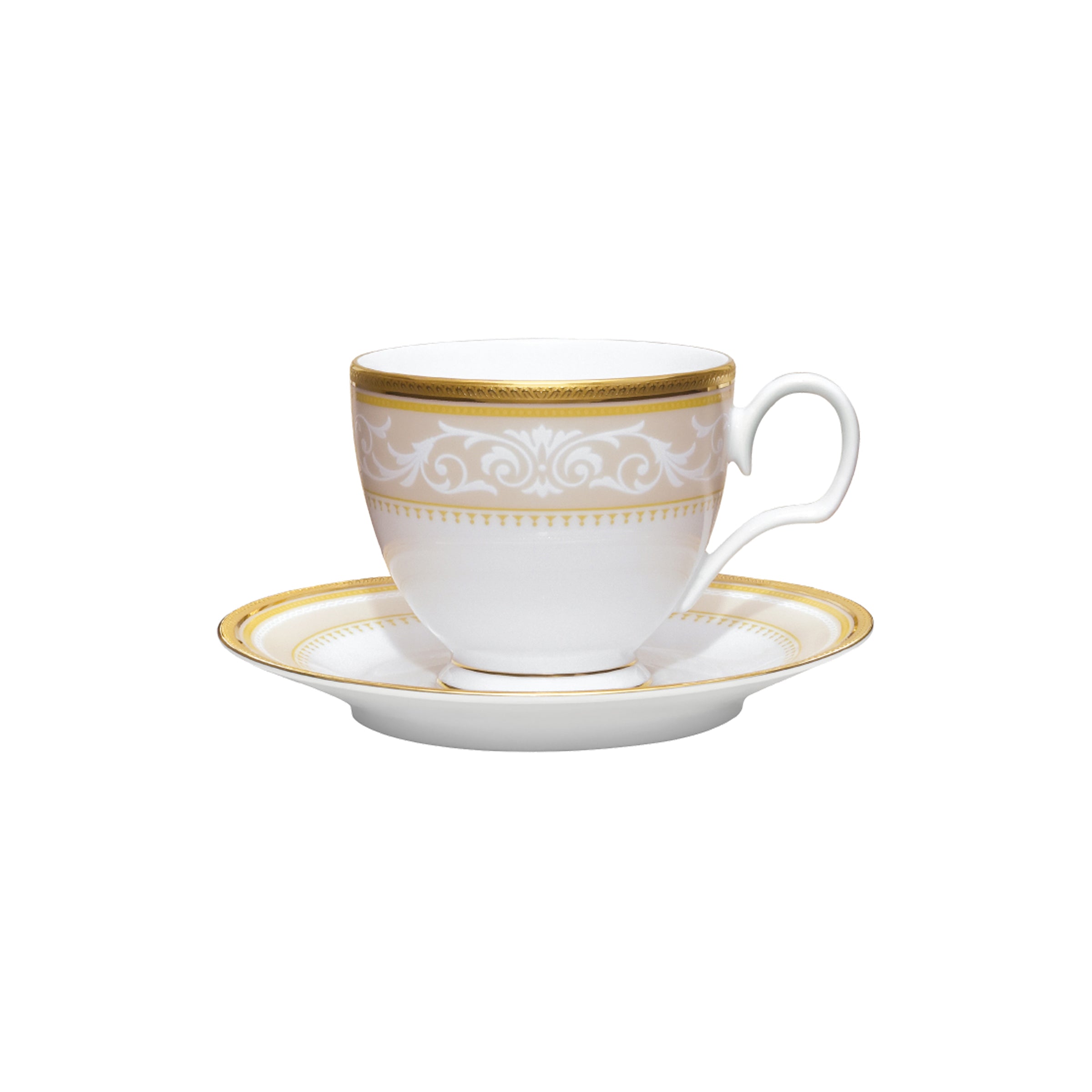 Noritake 37Pcs Dinner & Tea Set For 6 Person - Glendonald Gold