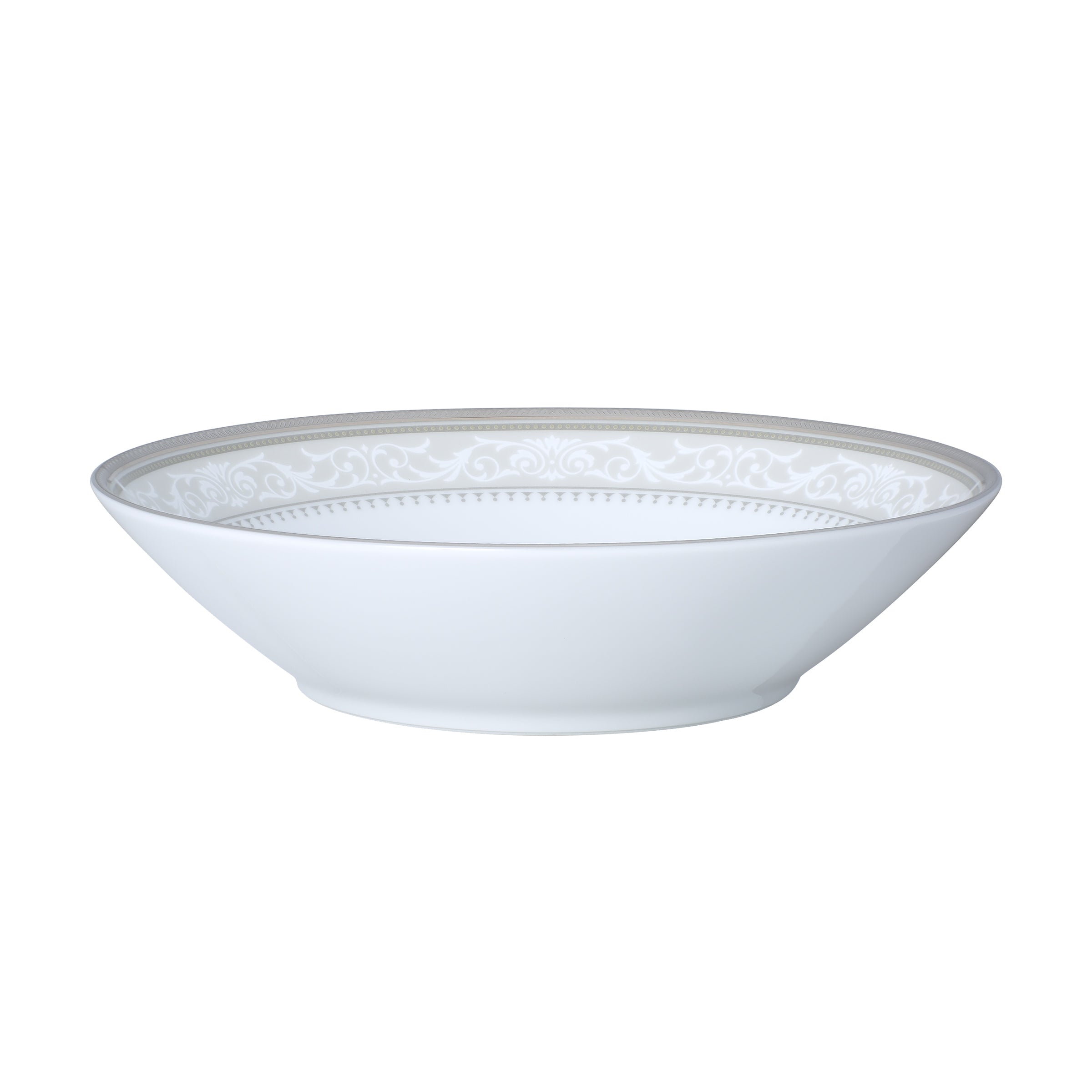 Noritake 33Pcs Dinner Set with Teapot for 6 Person - Glendonald Platinum