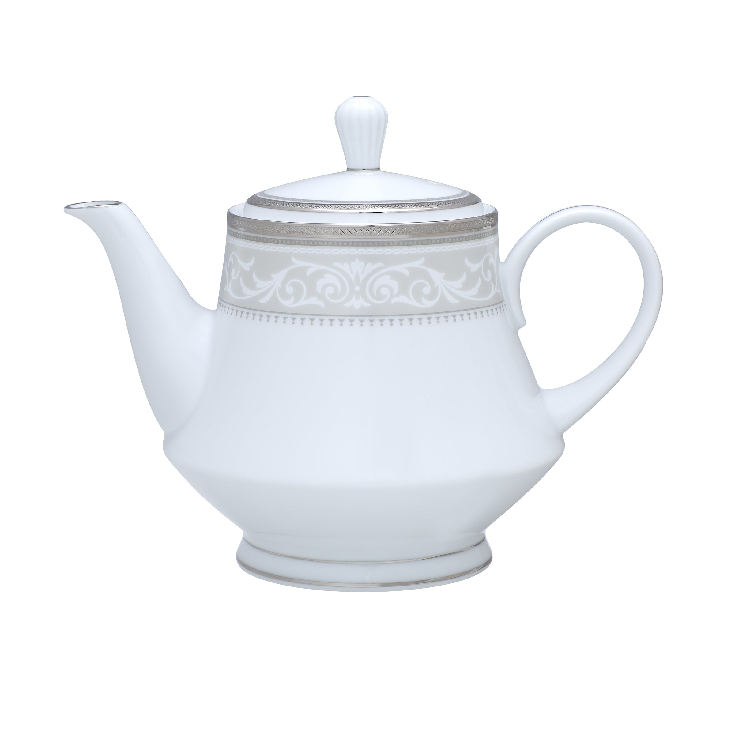 Noritake 96Pcs Dinner & Tea Set for 12 Person - Glendonald Platinum