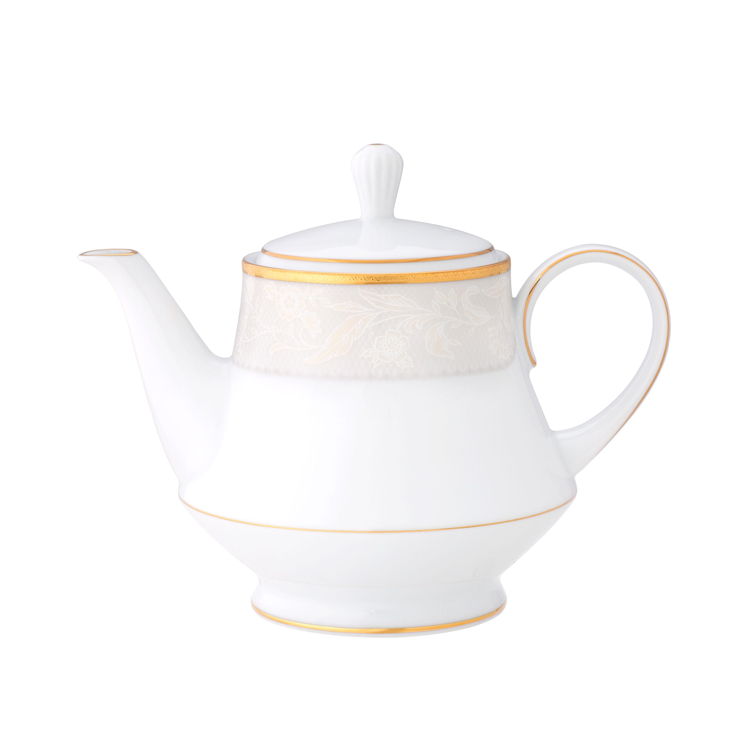 Noritake 96Pcs Dinner & Tea Set for 12 Person - Flanders Gold