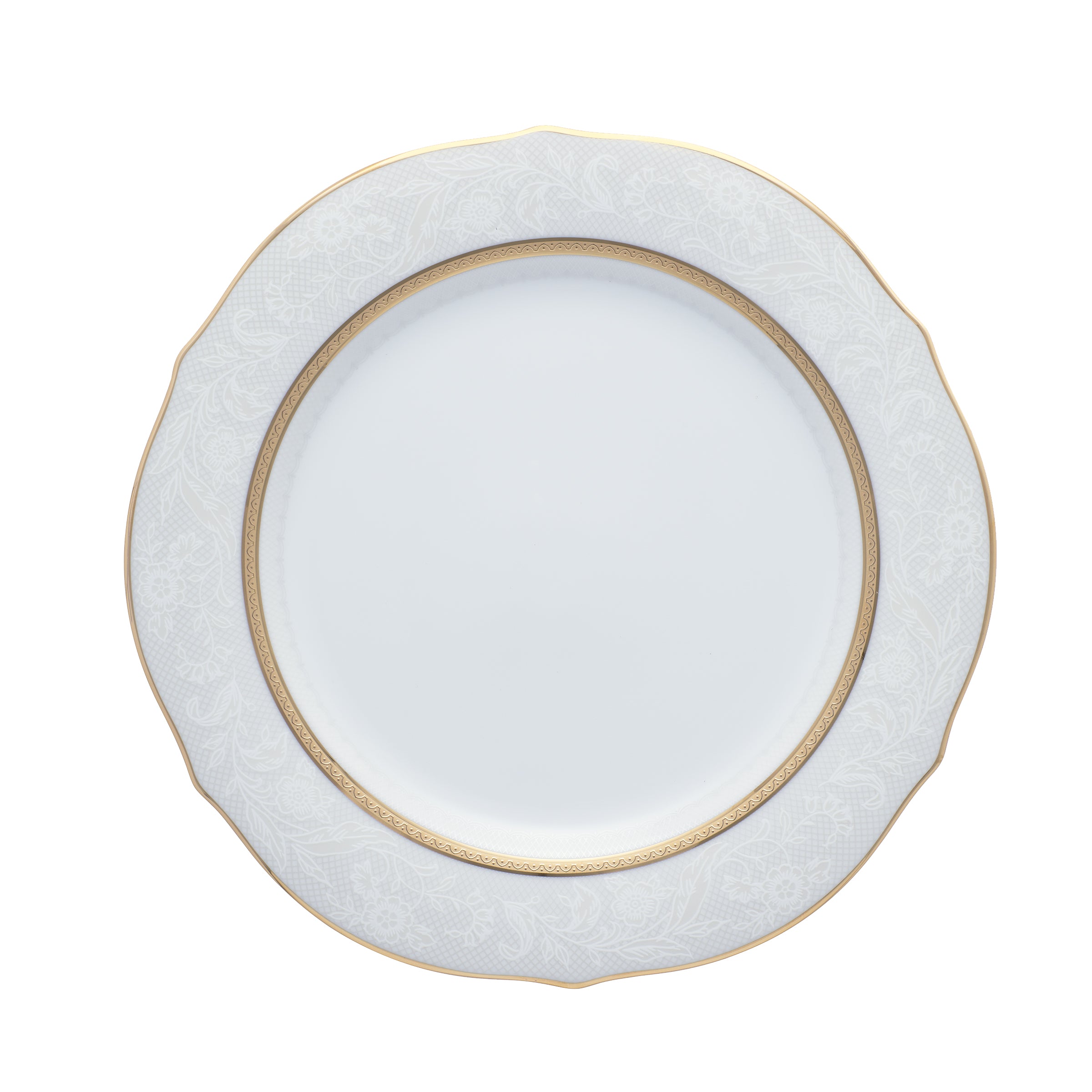 Noritake 33Pcs Dinner Set with Teapot for 6 Person - Flanders Gold