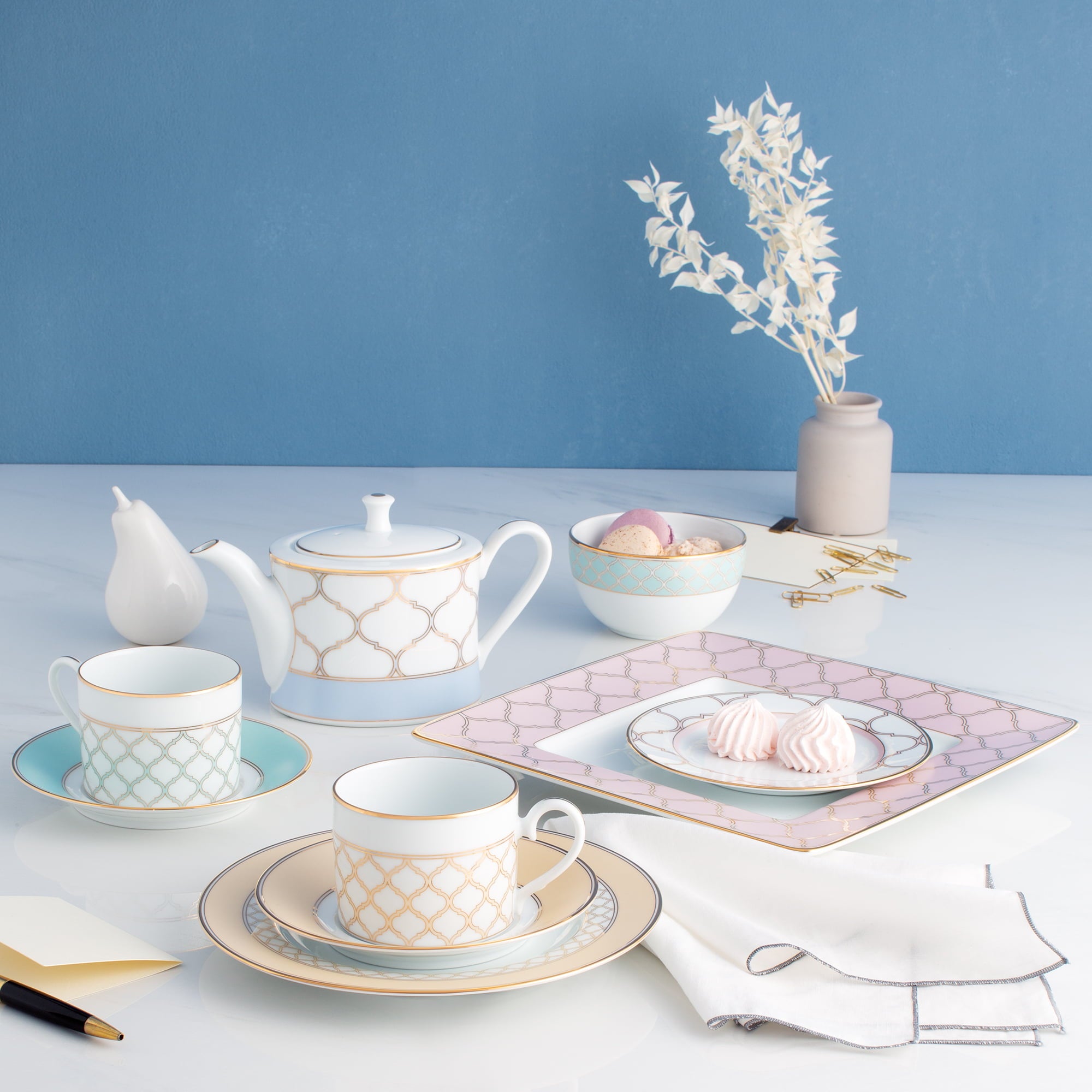 Noritake Small Teapot - Eternal Palace Ice