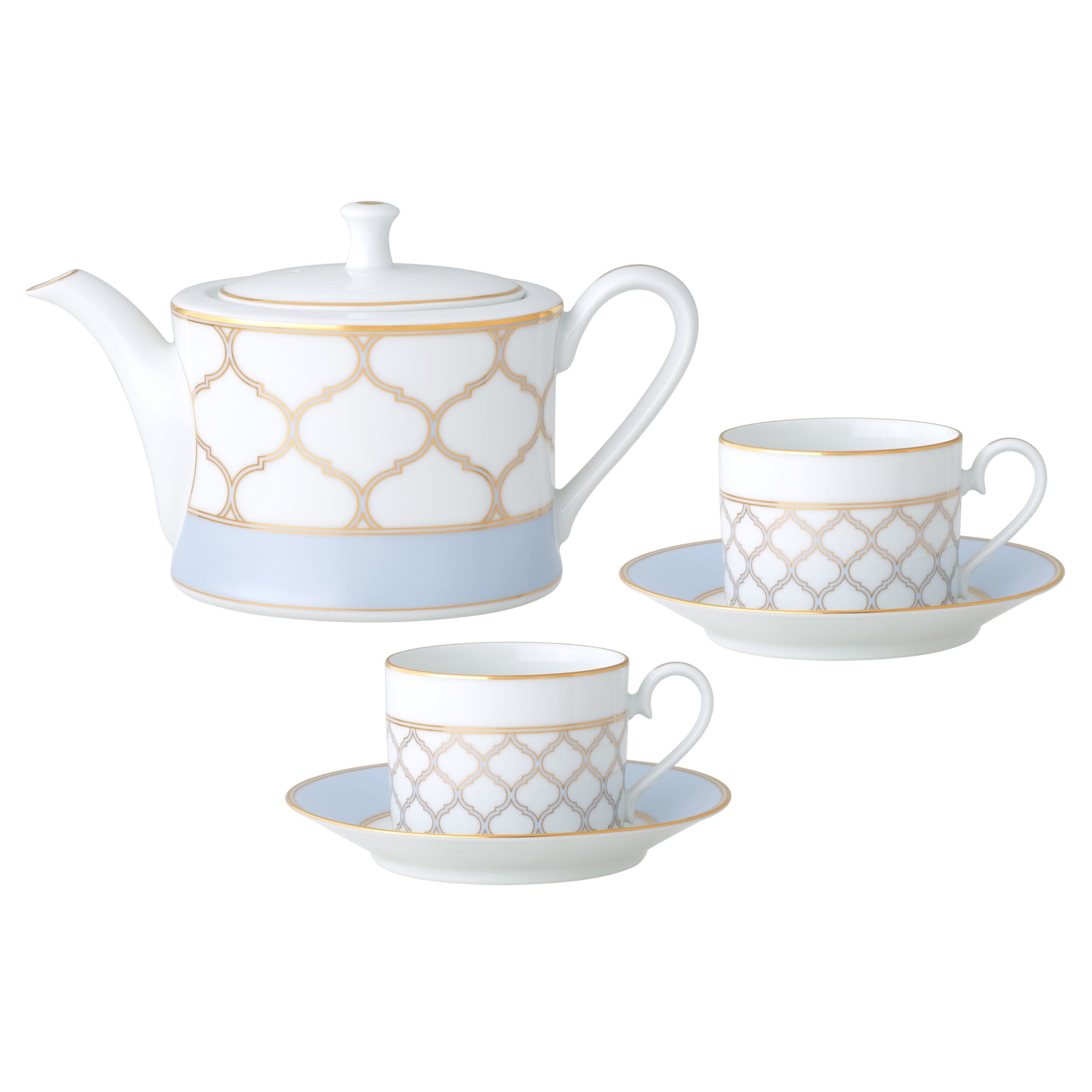 Noritake 6Pcs Tea for Two - Eternal Palace Ice