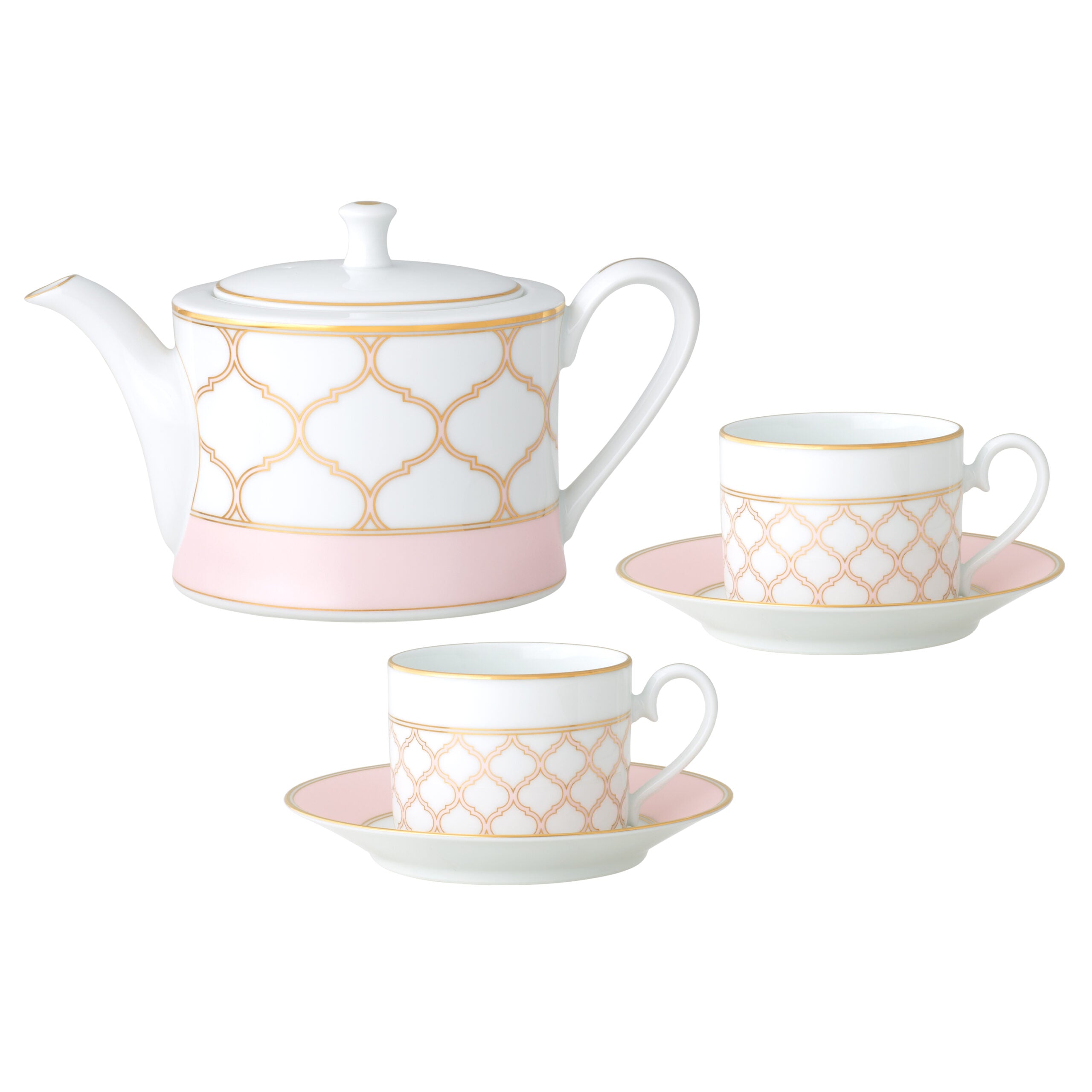 Noritake 6Pcs Tea for Two - Eternal Palace Coral