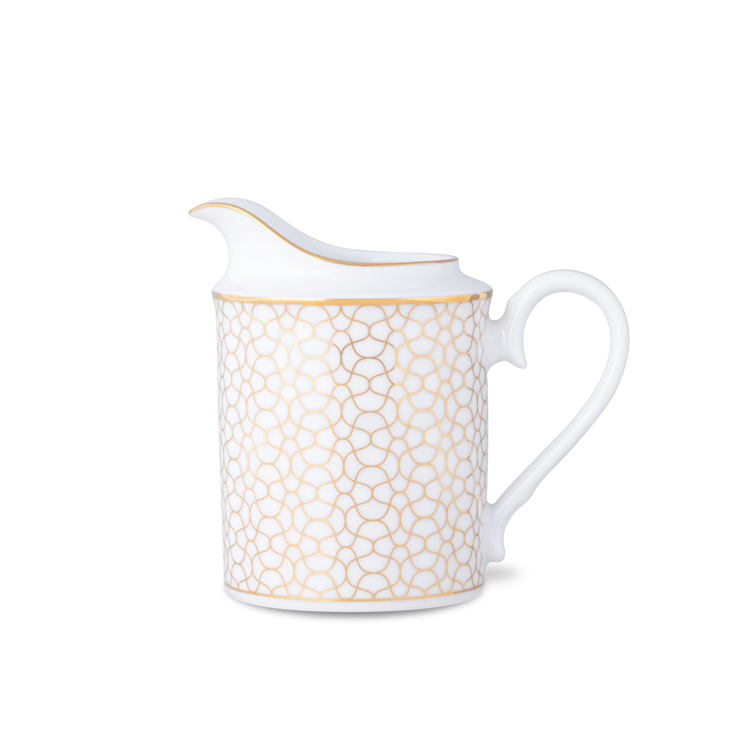 Noritake 96Pcs Dinner & Tea Set for 12 Person - Ripple Gold