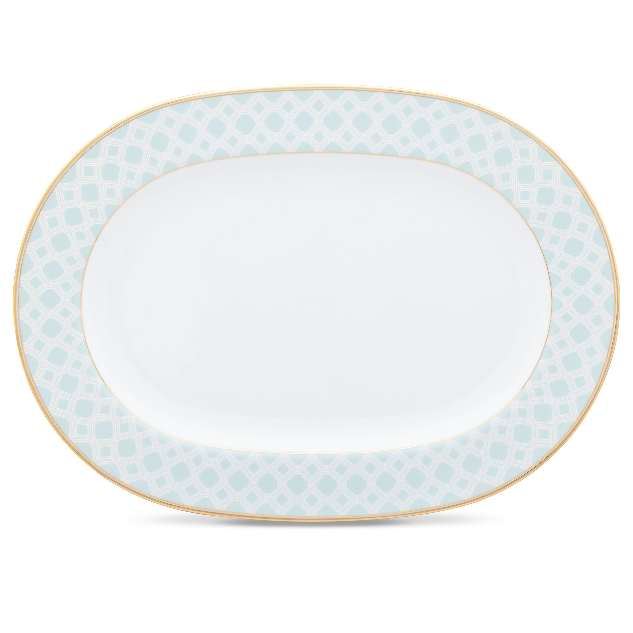 Noritake 96Pcs Dinner & Tea Set for 12 Person - Wicker Green